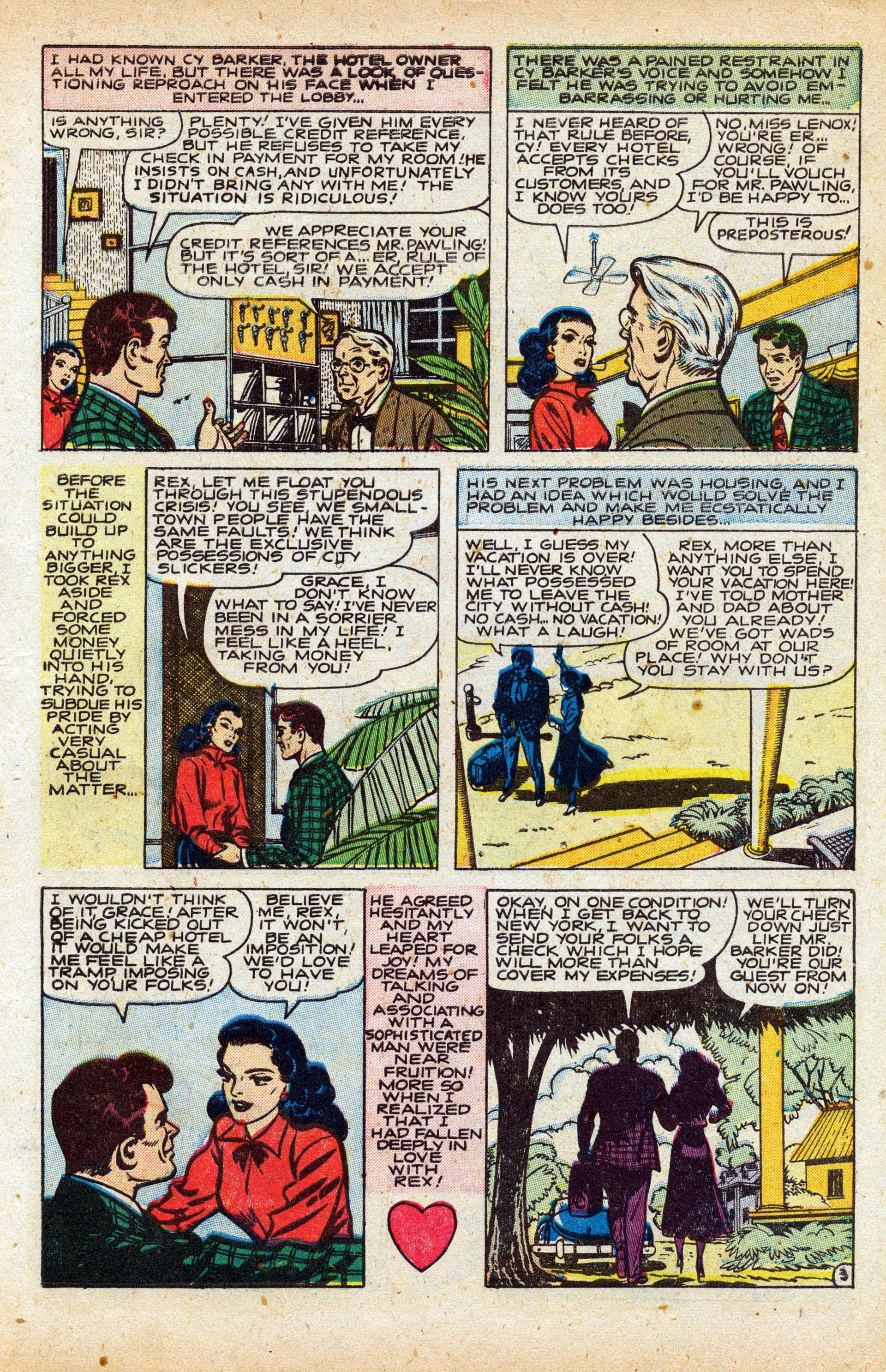 Read online Love Romances comic -  Issue #12 - 5