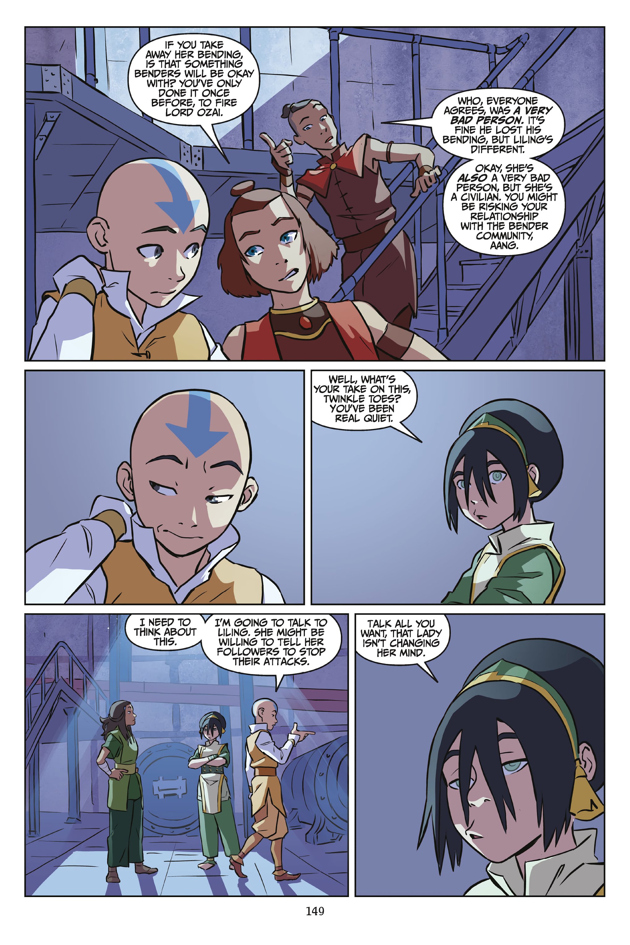 Read online Nickelodeon Avatar: The Last Airbender - Imbalance comic -  Issue # _Omnibus (Part 2) - 50
