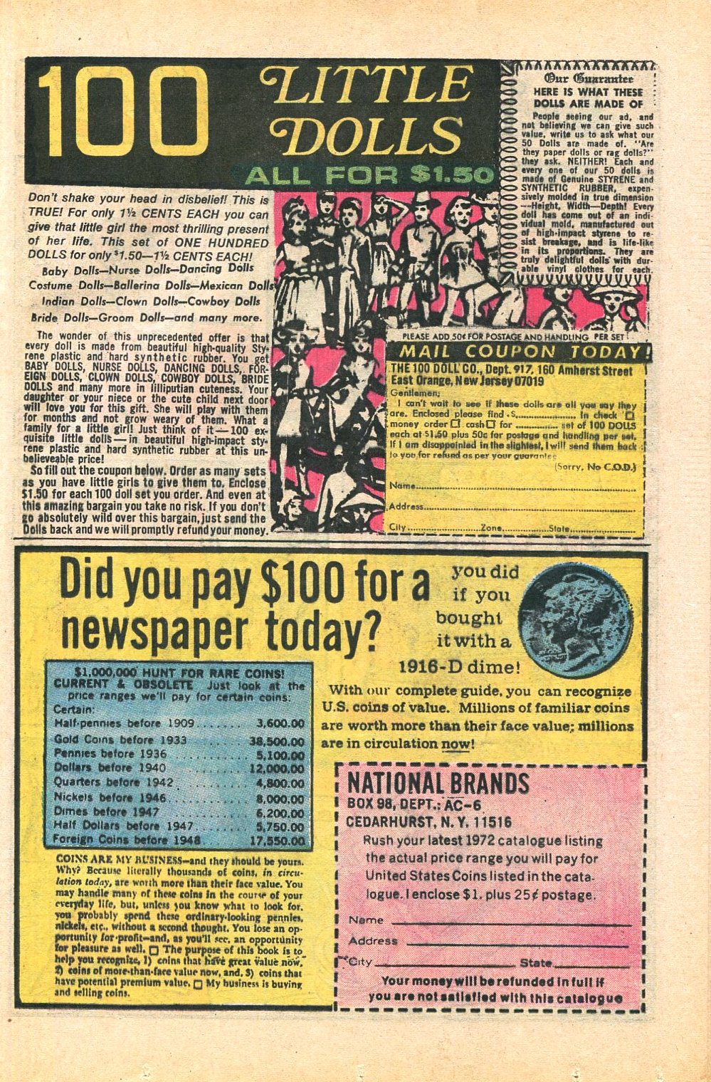 Read online Jughead's Jokes comic -  Issue #36 - 29