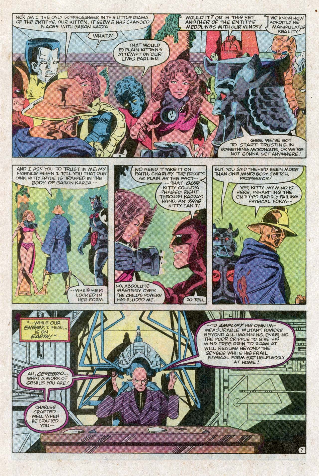 Read online The X-Men and the Micronauts comic -  Issue #4 - 11