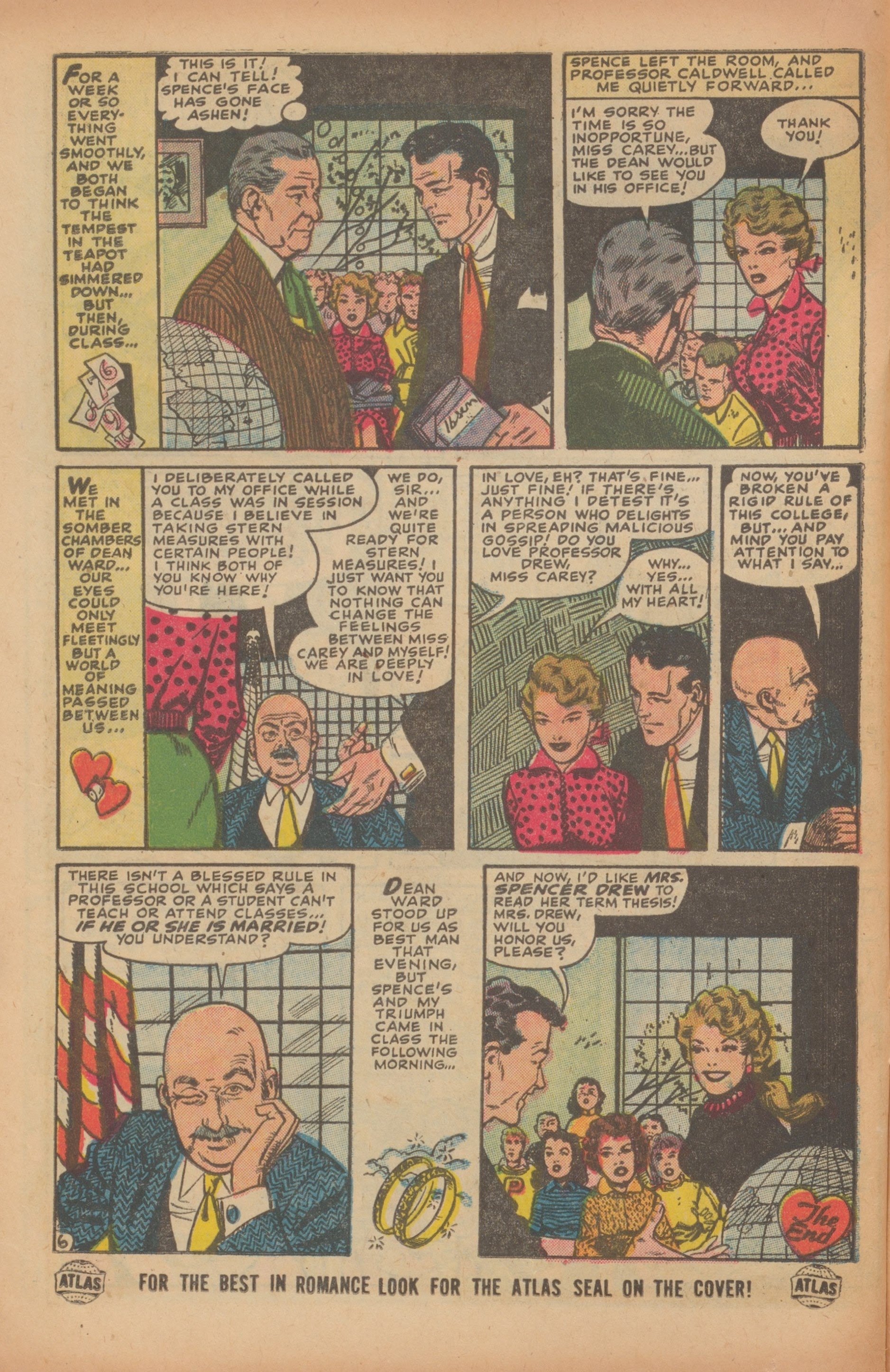 Read online Love Romances comic -  Issue #37 - 16