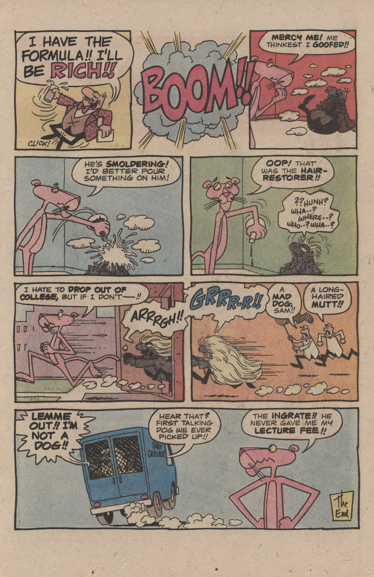 Read online The Pink Panther (1971) comic -  Issue #61 - 17