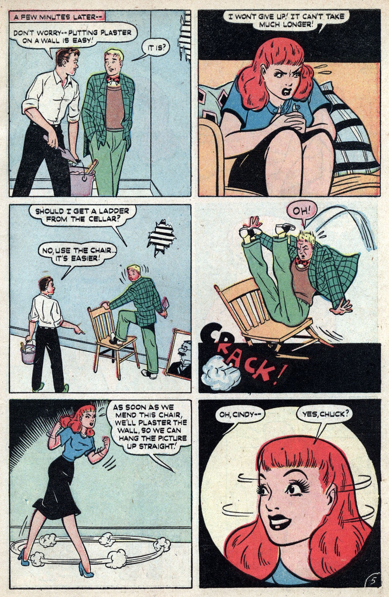 Read online Junior Miss (1947) comic -  Issue #36 - 7