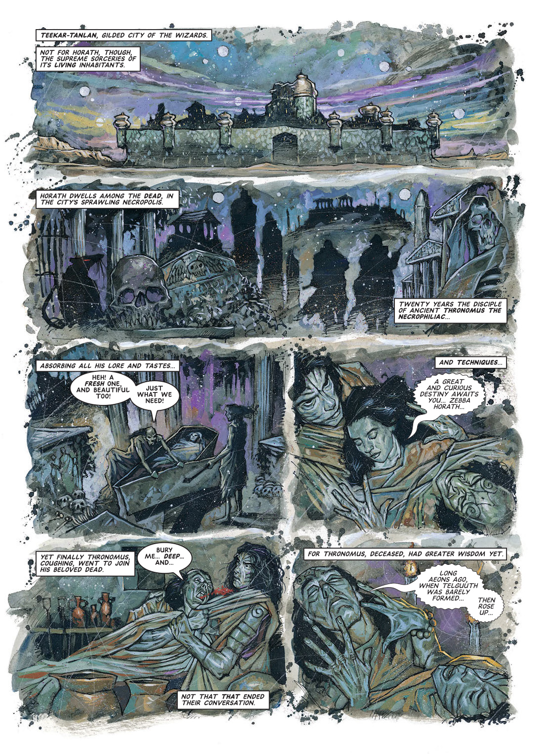Read online Tales of Telguuth comic -  Issue # TPB - 25