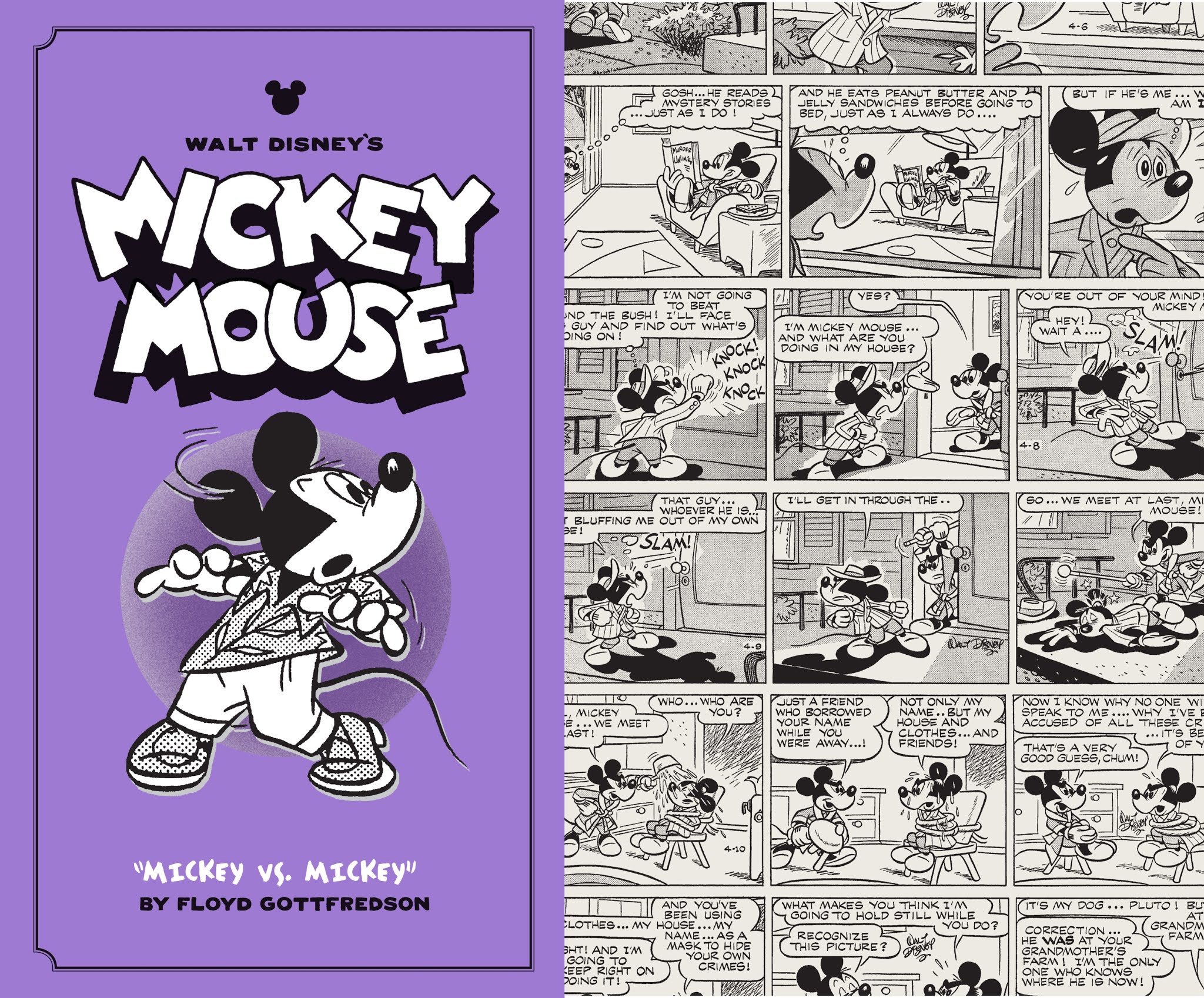 Read online Walt Disney's Mickey Mouse by Floyd Gottfredson comic -  Issue # TPB 11 (Part 1) - 1