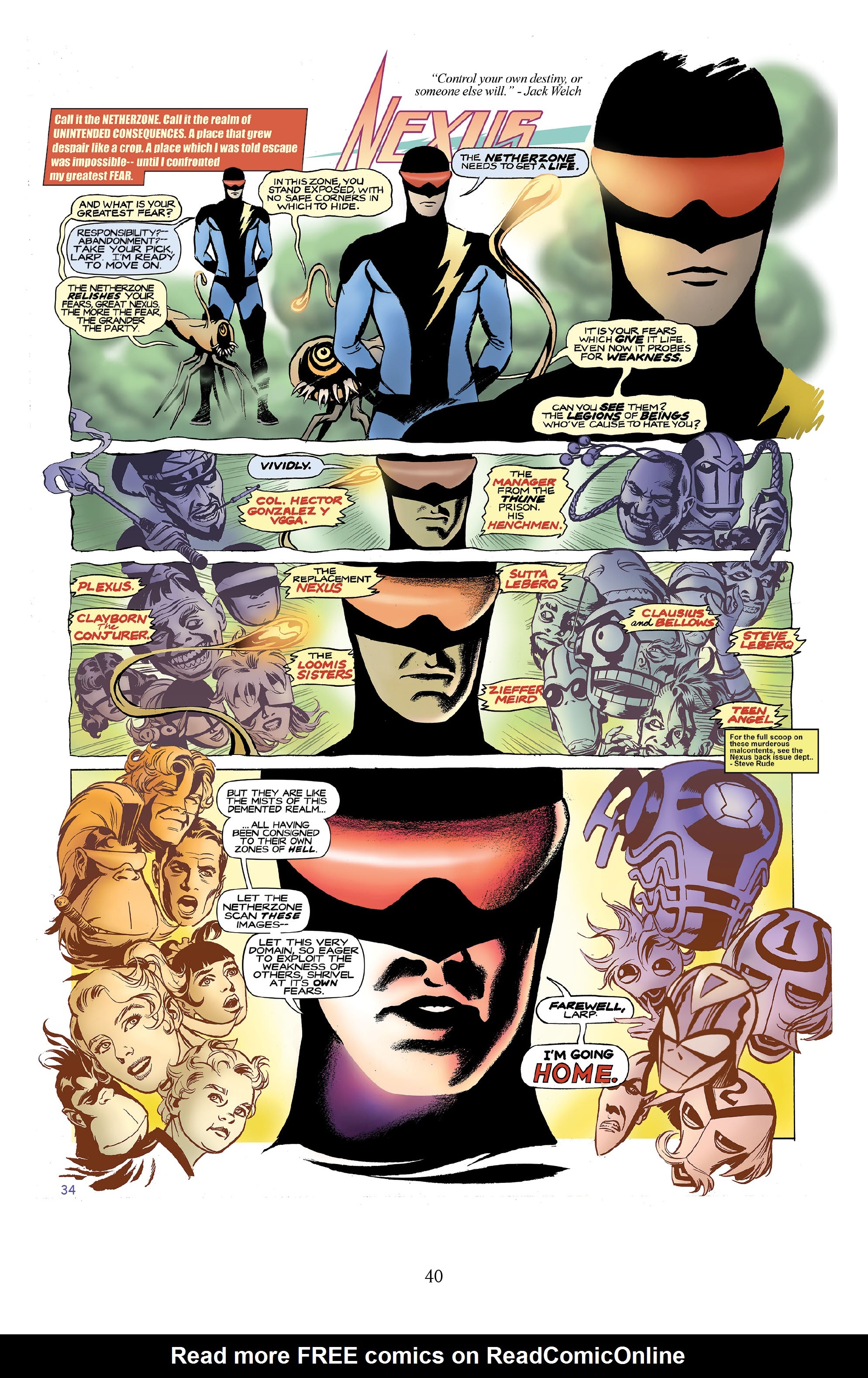 Read online Nexus Newspaper Strips: The Coming of Gourmando comic -  Issue # TPB (Part 1) - 39