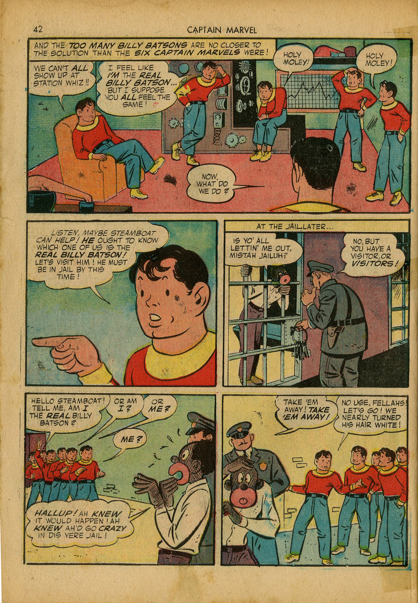 Read online Captain Marvel Adventures comic -  Issue #25 - 42