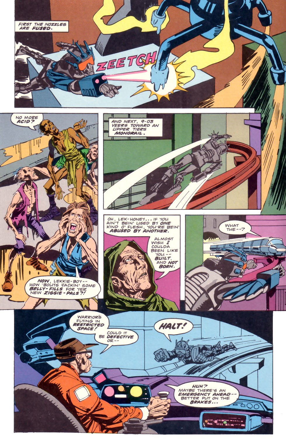 Read online Electric Warrior comic -  Issue #5 - 4