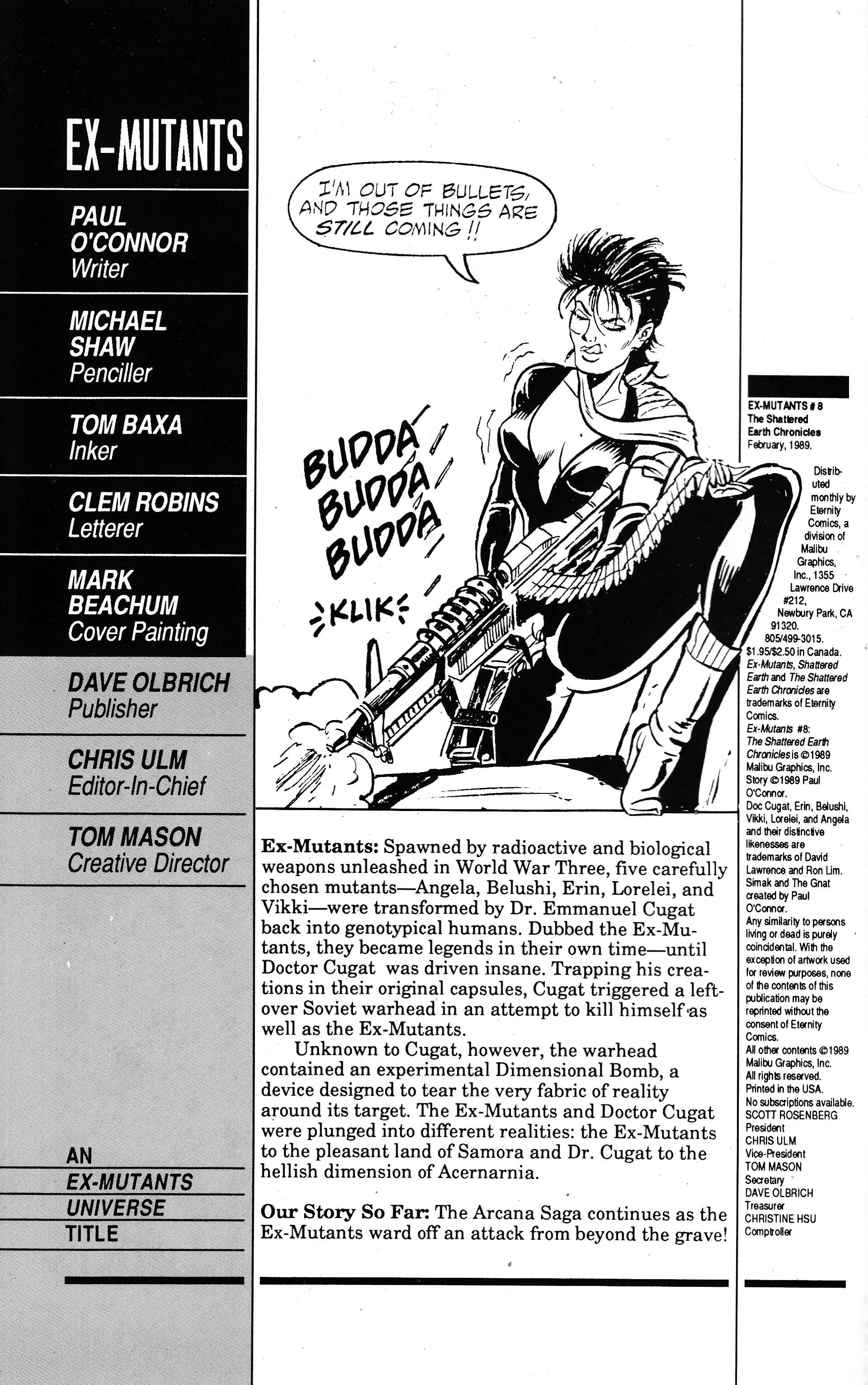 Read online Ex-Mutants: The Shattered Earth Chronicles comic -  Issue #8 - 2