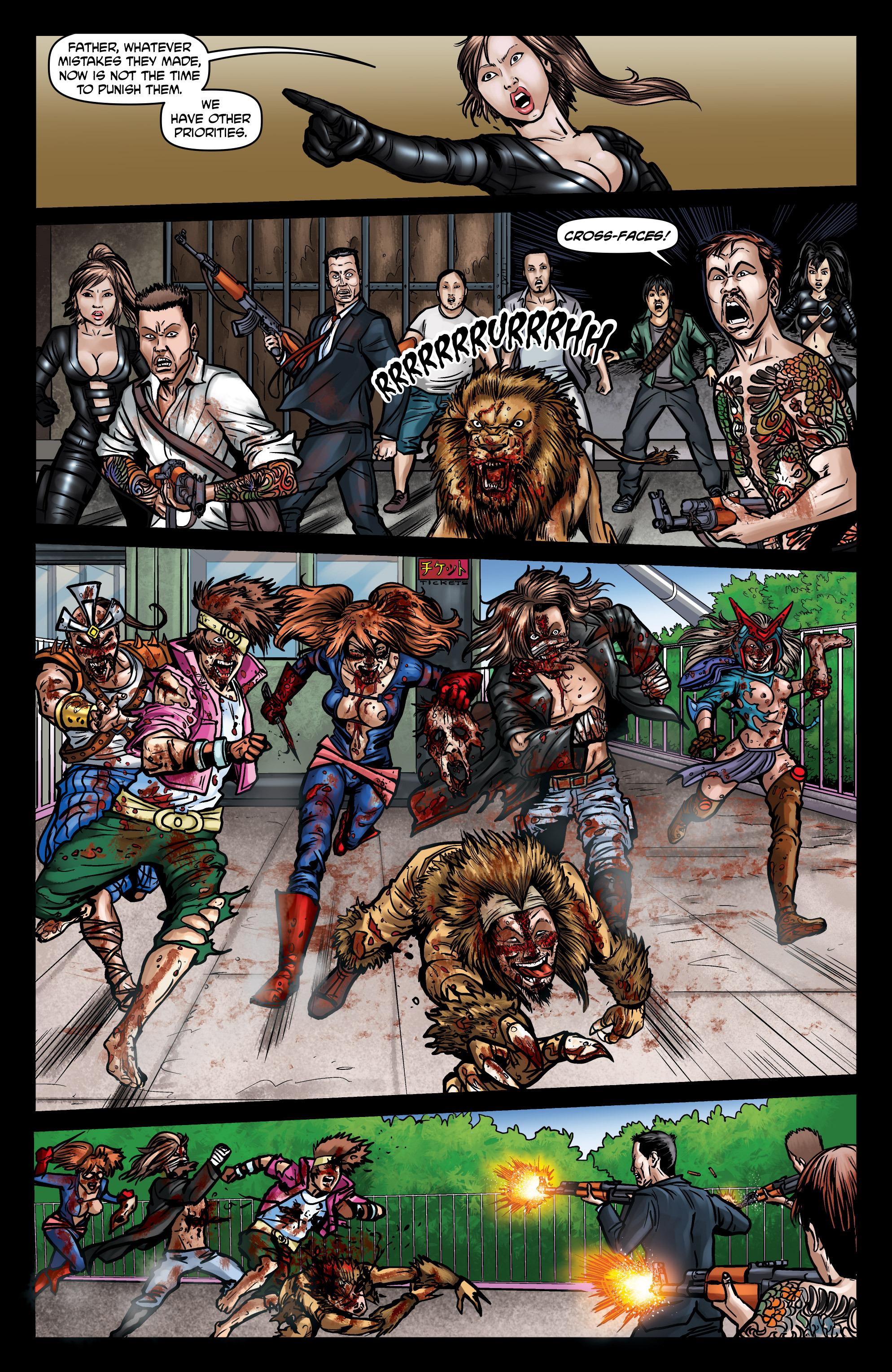 Read online Crossed: Badlands comic -  Issue #73 - 8