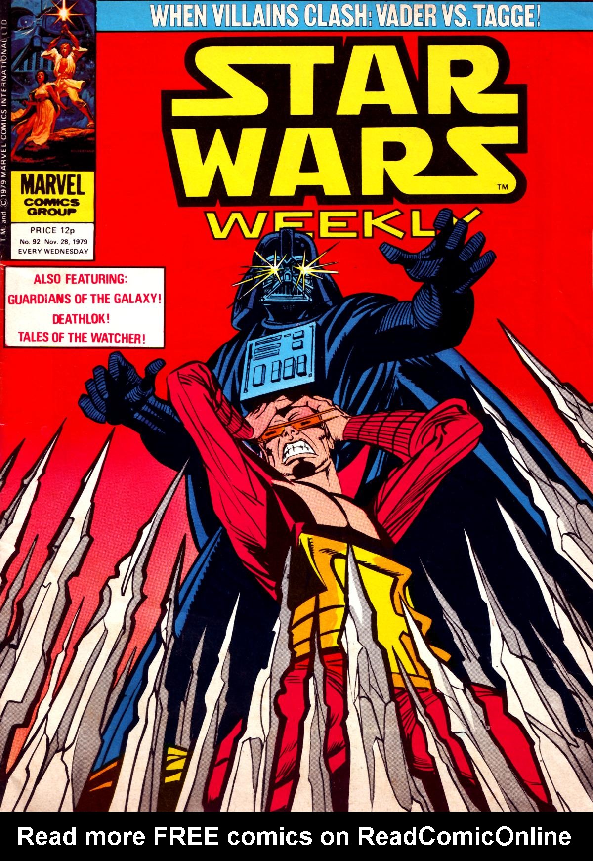 Read online Star Wars Weekly comic -  Issue #92 - 1