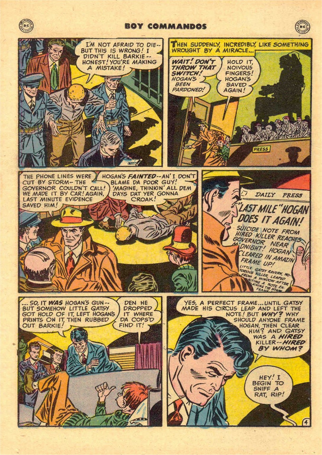 Read online Boy Commandos comic -  Issue #33 - 24