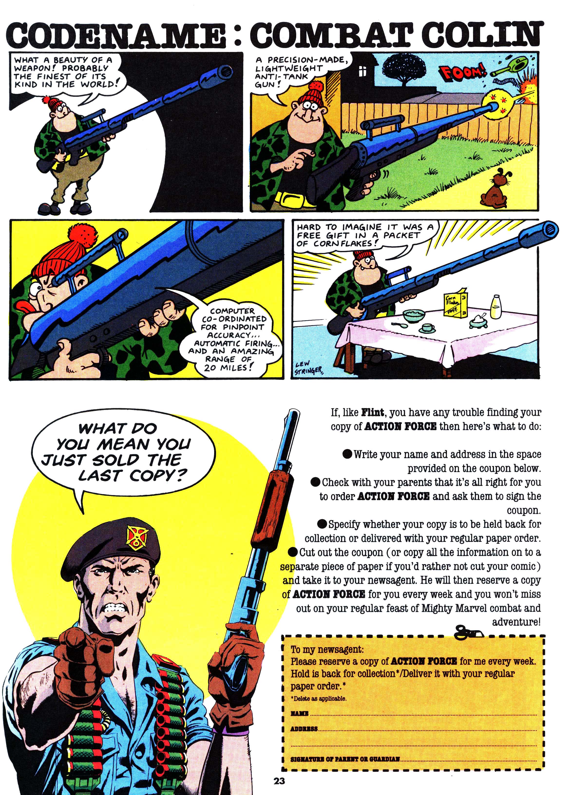Read online Action Force comic -  Issue #8 - 22