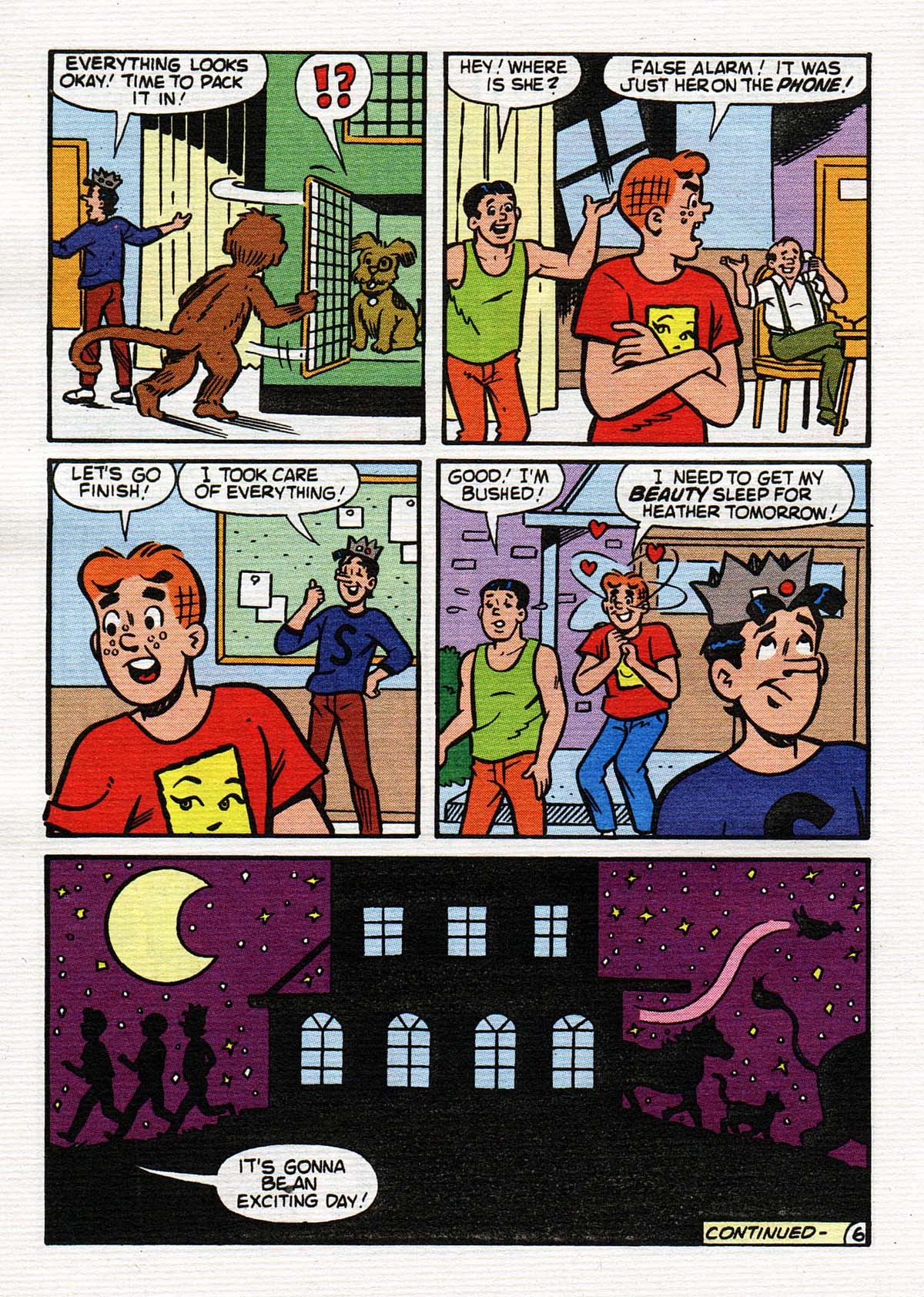 Read online Archie's Double Digest Magazine comic -  Issue #154 - 142