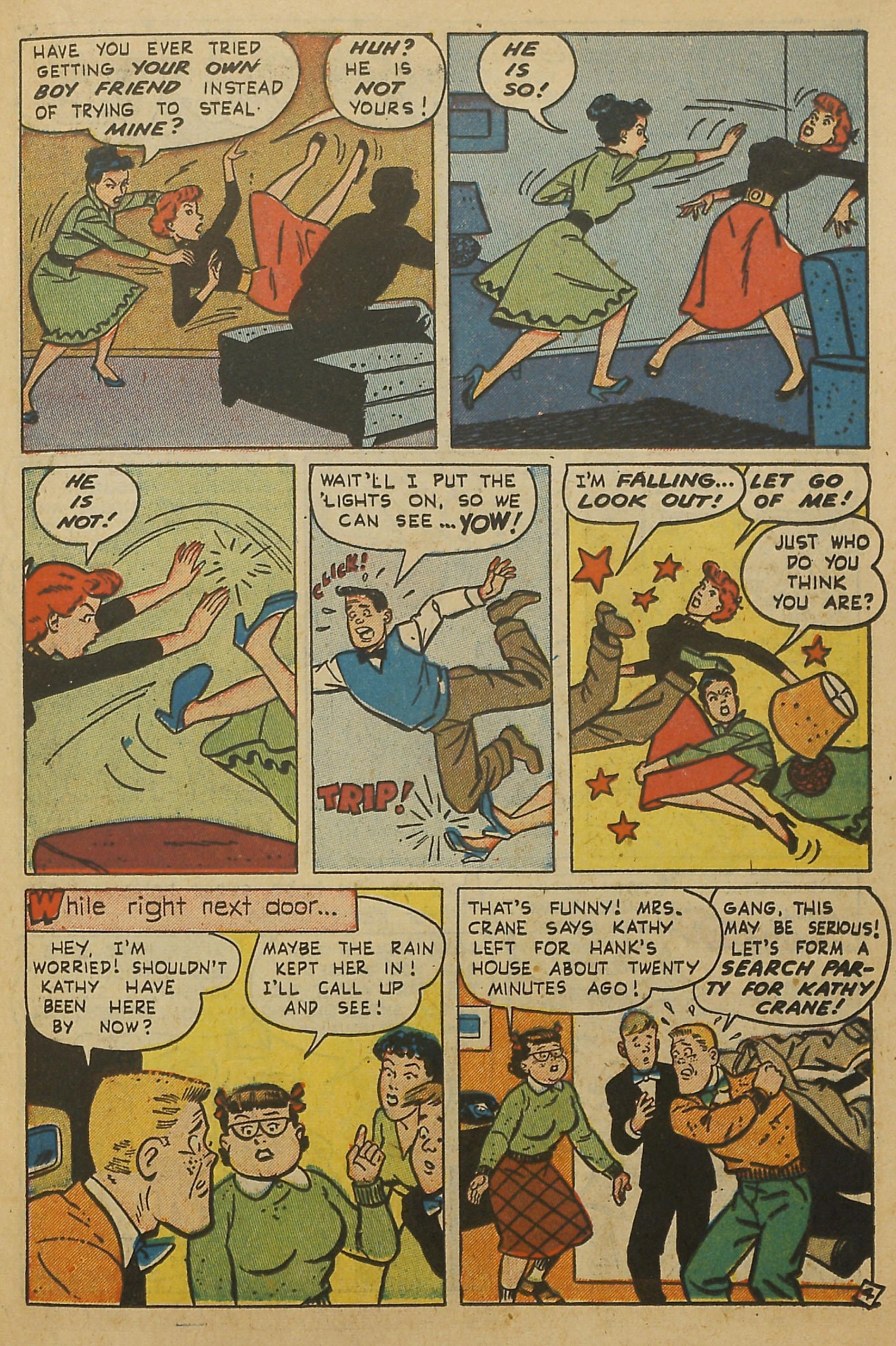 Read online Kathy (1949) comic -  Issue #14 - 15