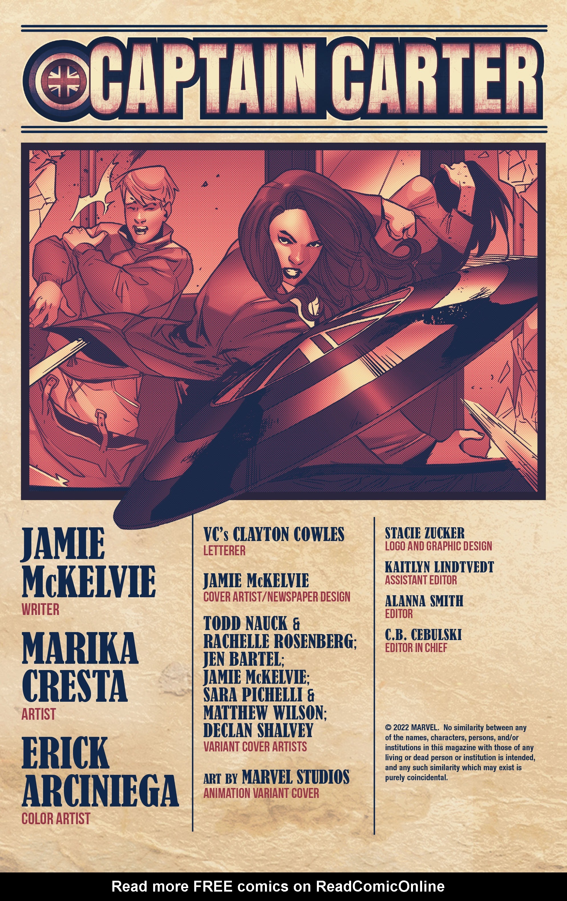 Read online Captain Carter comic -  Issue #1 - 23