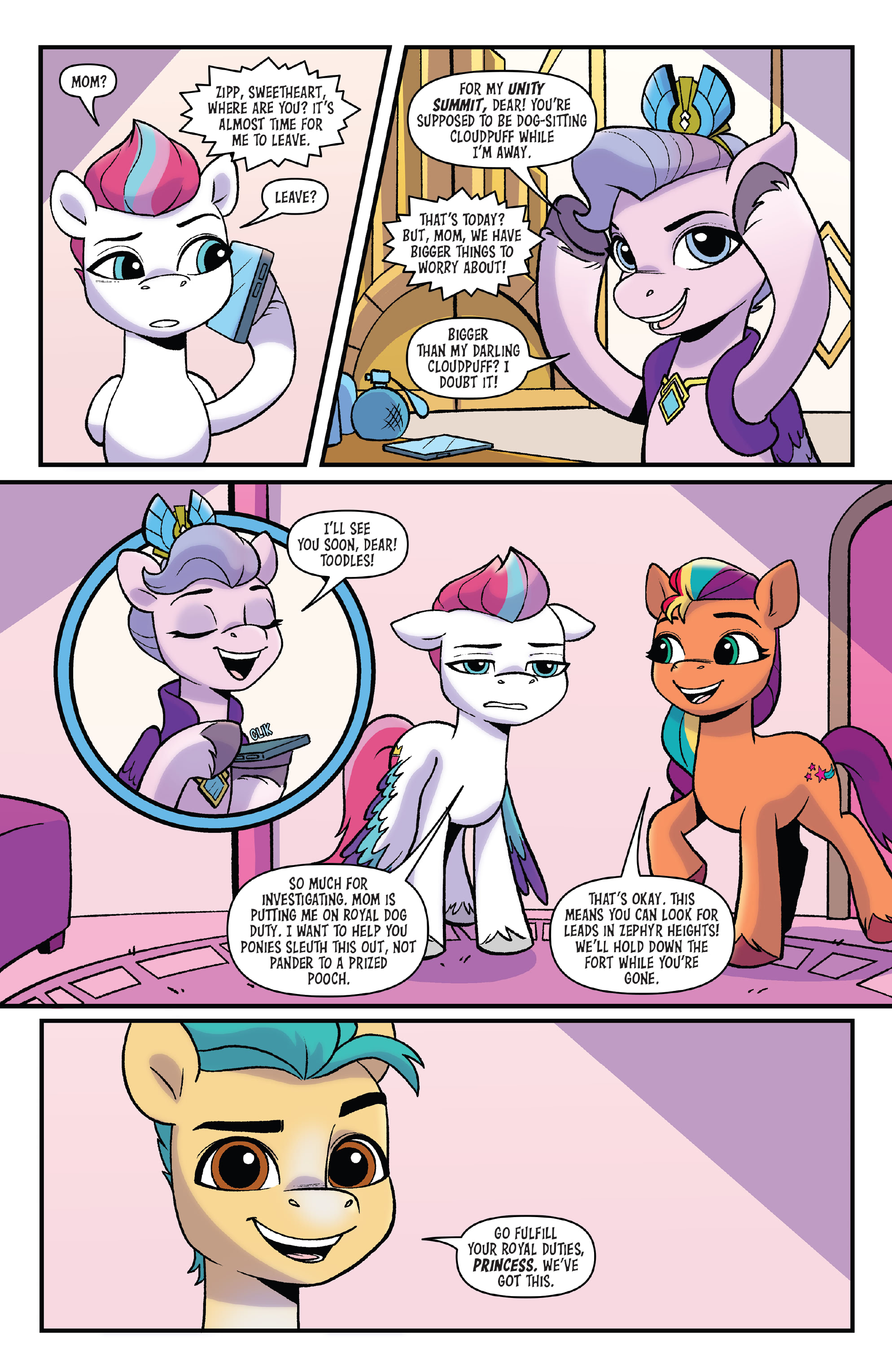Read online My Little Pony comic -  Issue #3 - 4