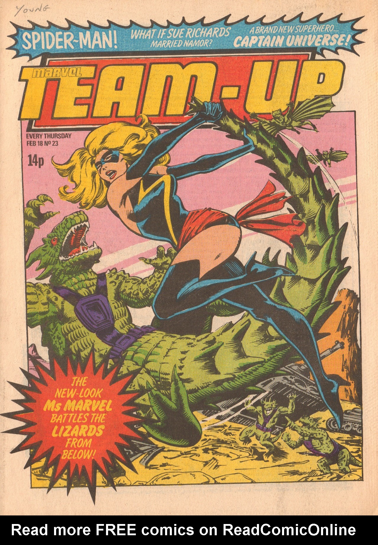 Read online Marvel Team-Up (1980) comic -  Issue #23 - 1