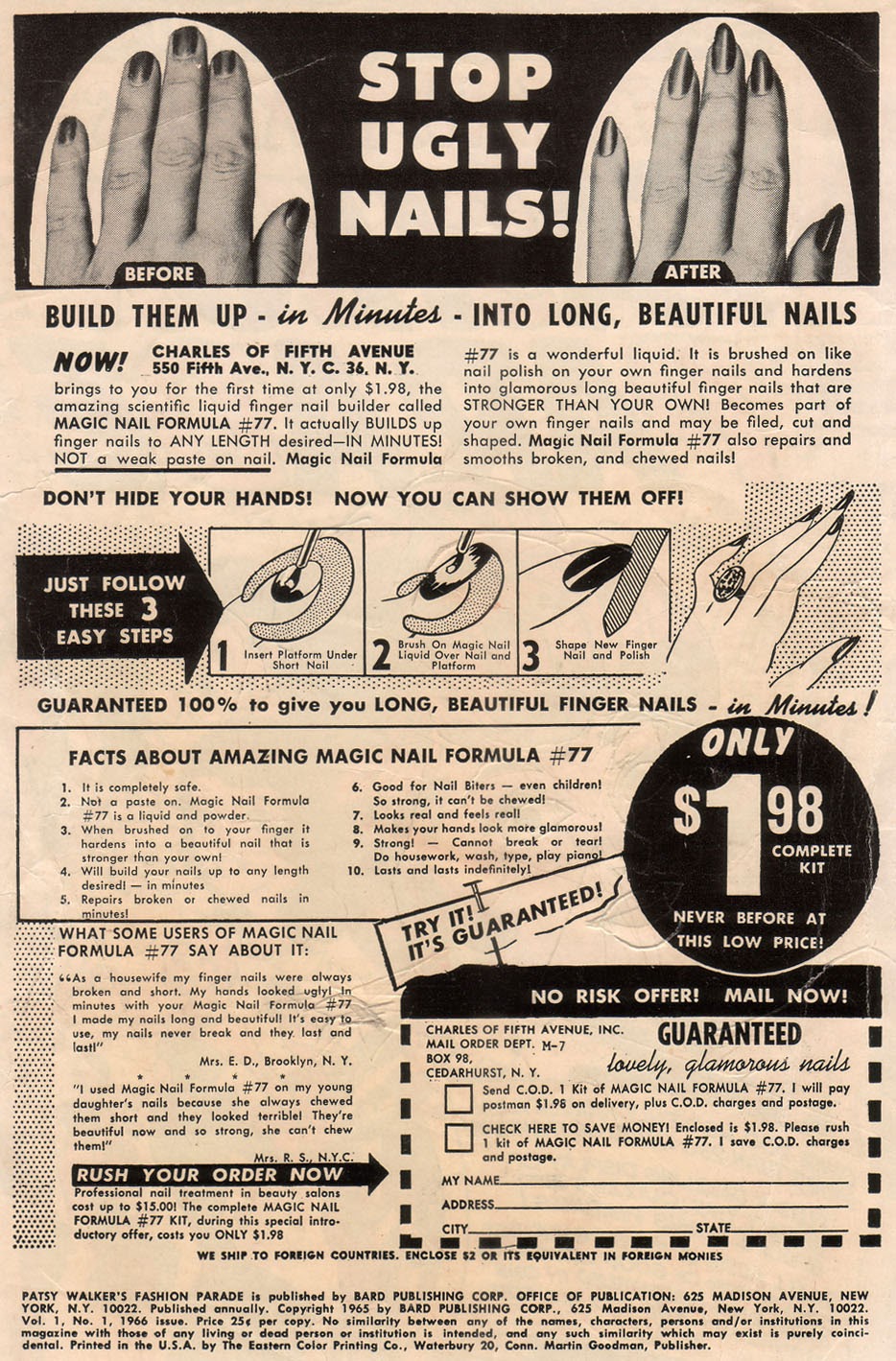 Read online Patsy Walker's Fashion Parade comic -  Issue # Full - 2