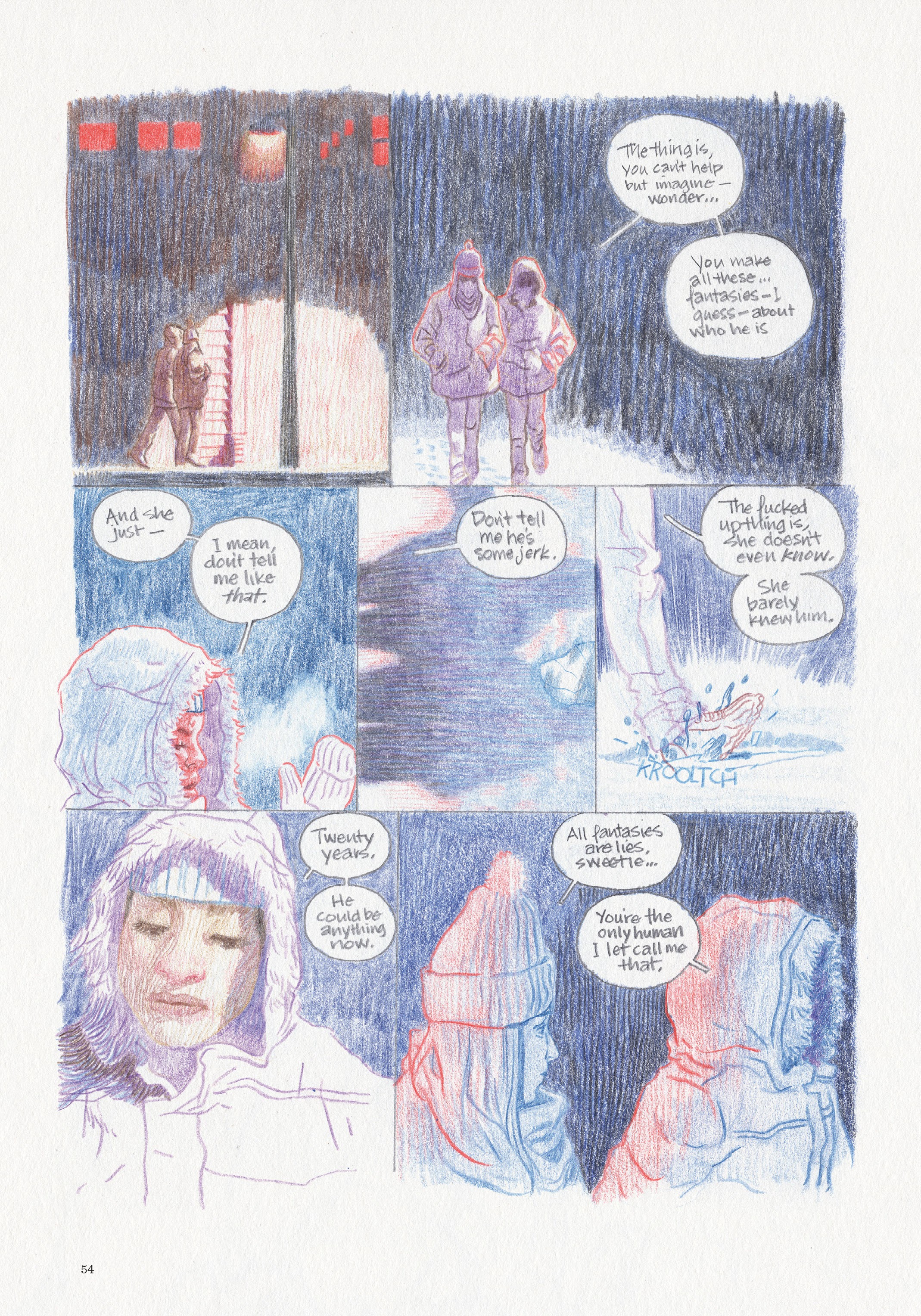 Read online Now: The New Comics Anthology comic -  Issue #7 - 54