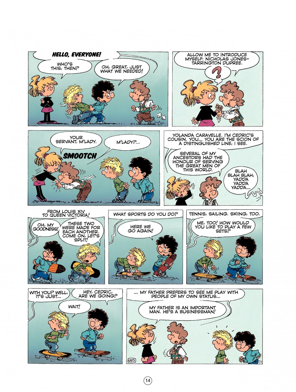 Read online Cedric comic -  Issue #4 - 14