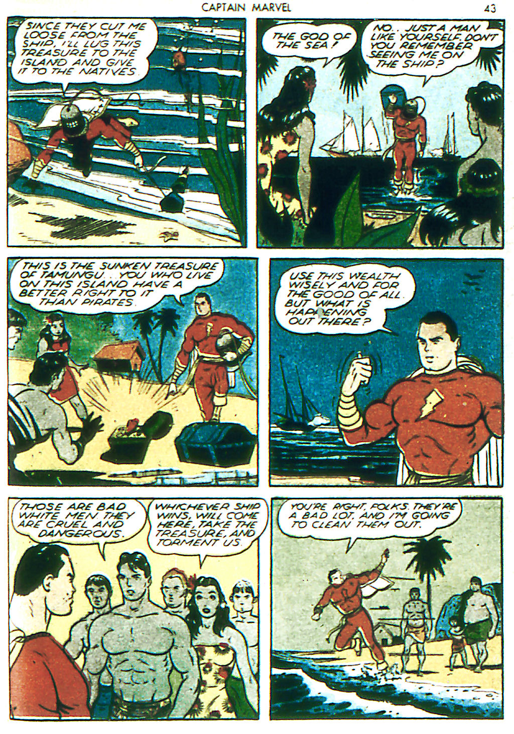 Read online Captain Marvel Adventures comic -  Issue #2 - 46