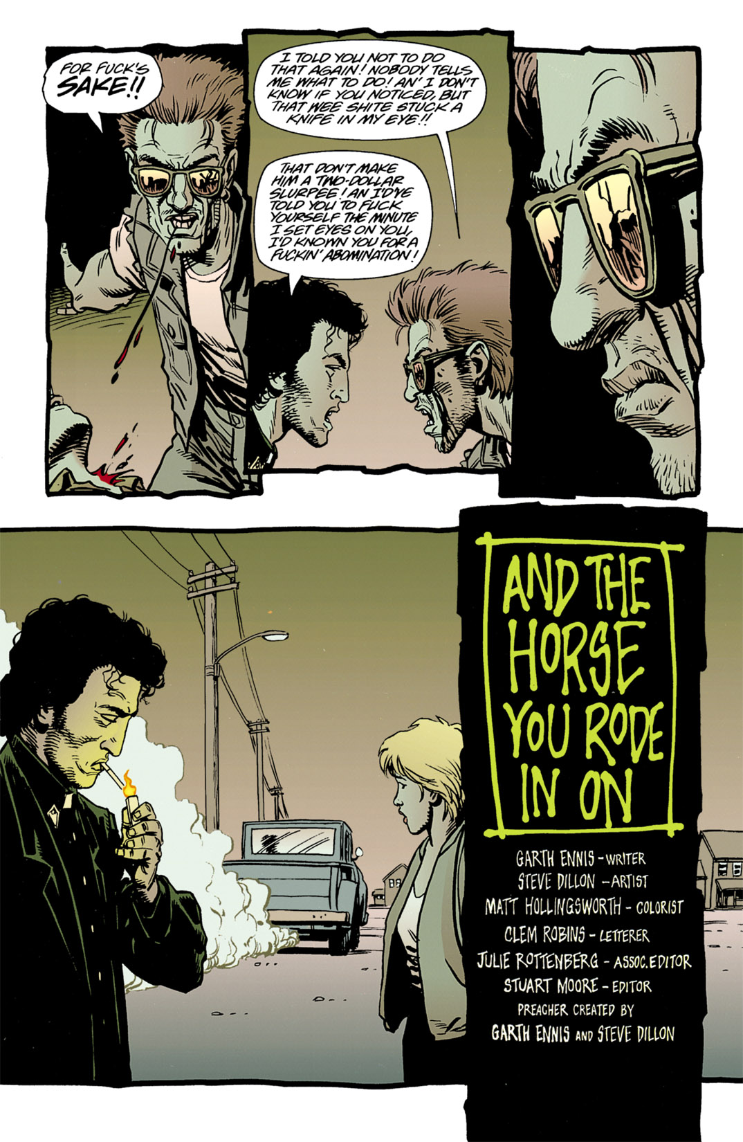 Read online Preacher comic -  Issue #3 - 7