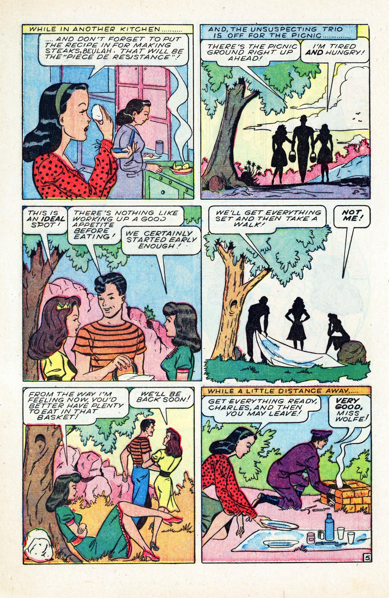 Read online Patsy Walker comic -  Issue #9 - 16