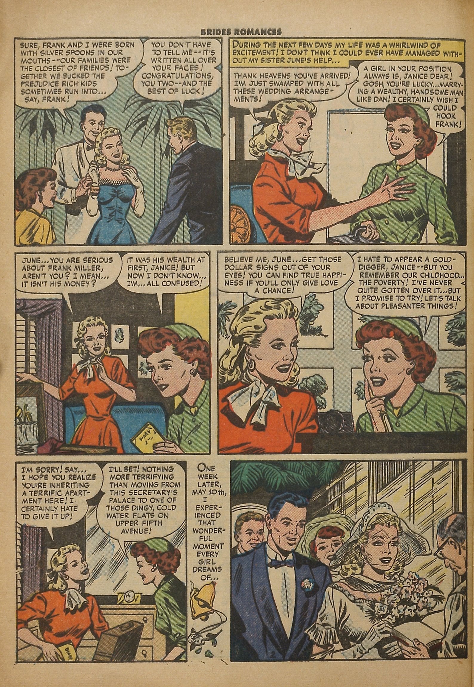 Read online Brides Romances comic -  Issue #1 - 28