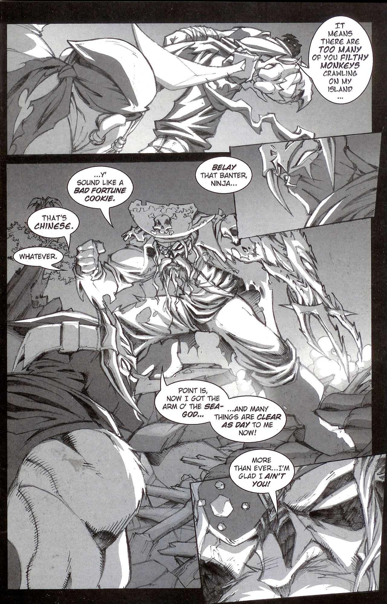 Read online Pirates vs. Ninjas comic -  Issue #4 - 11