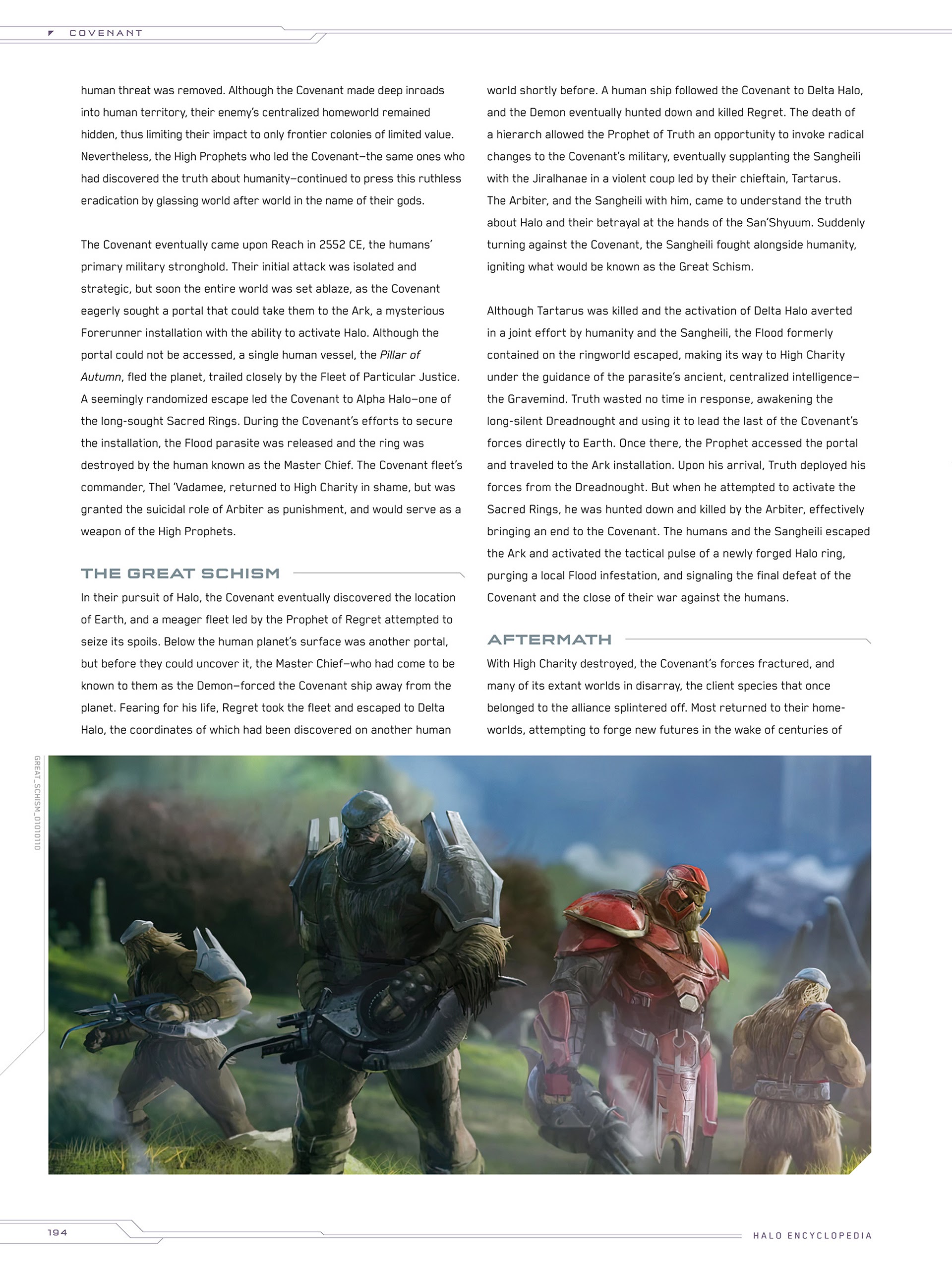 Read online Halo Encyclopedia comic -  Issue # TPB (Part 2) - 90