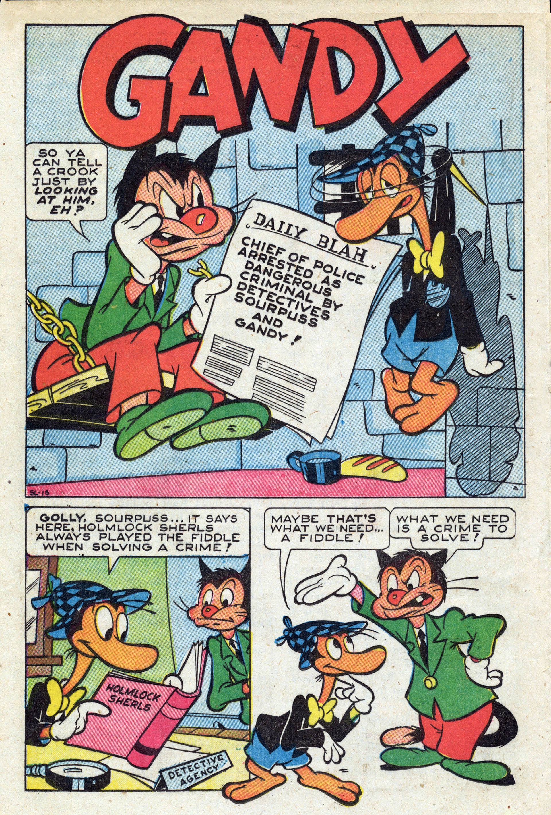 Read online Paul Terry's Mighty Mouse Comics comic -  Issue #3 - 21