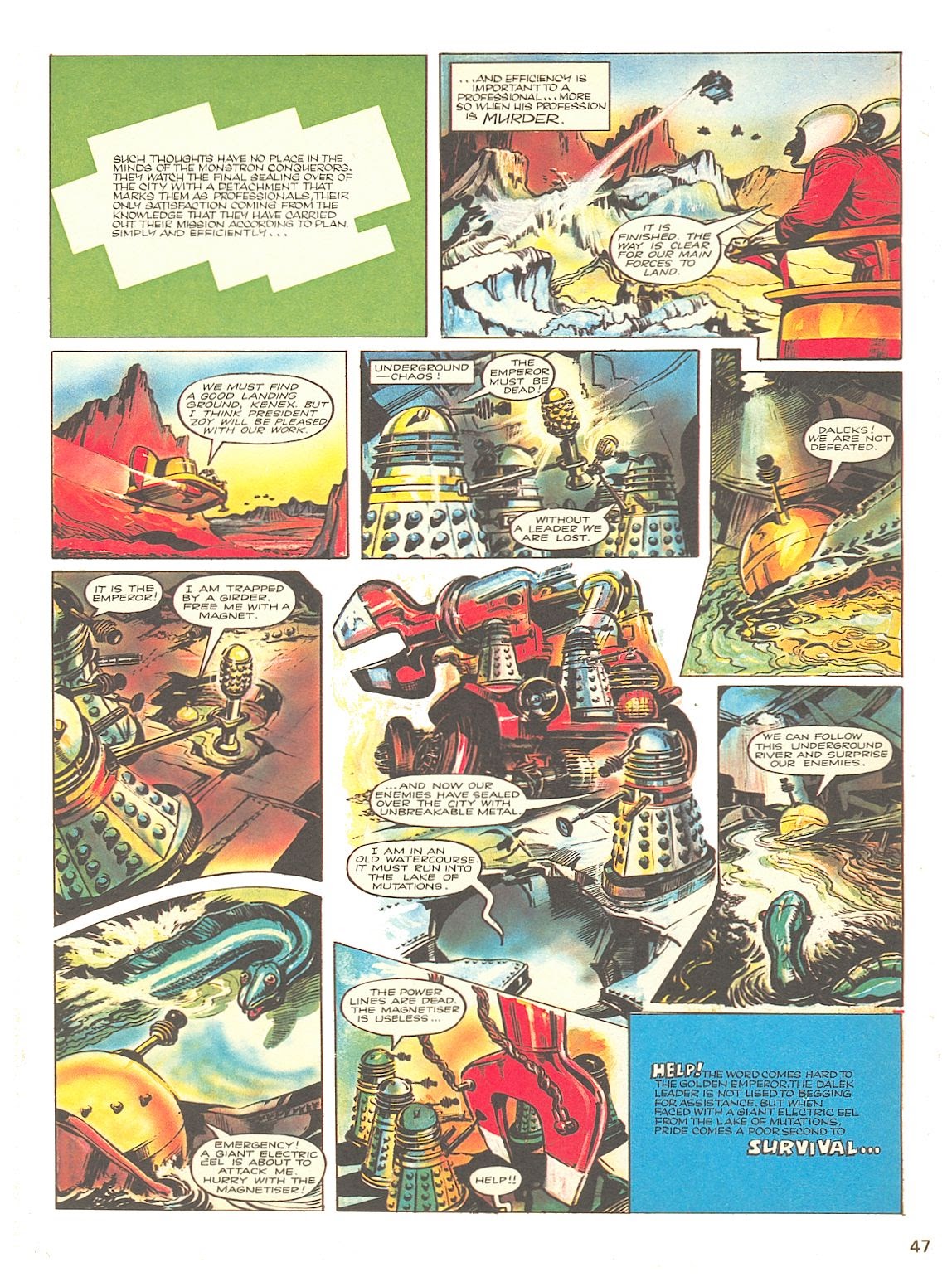 Read online Dalek Annual comic -  Issue #1977 - 47