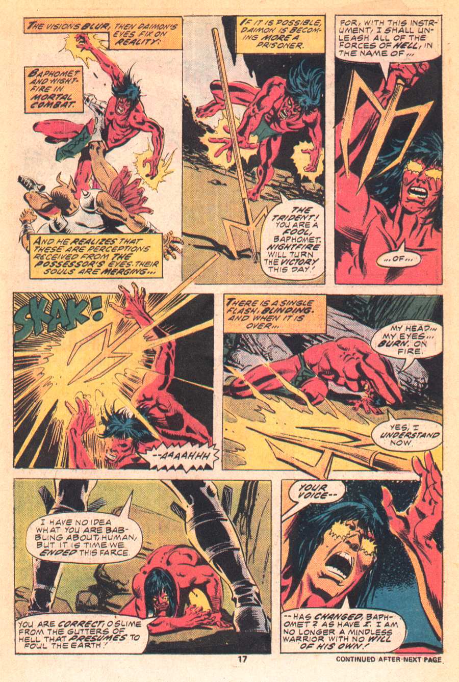 Read online Son of Satan comic -  Issue #3 - 12