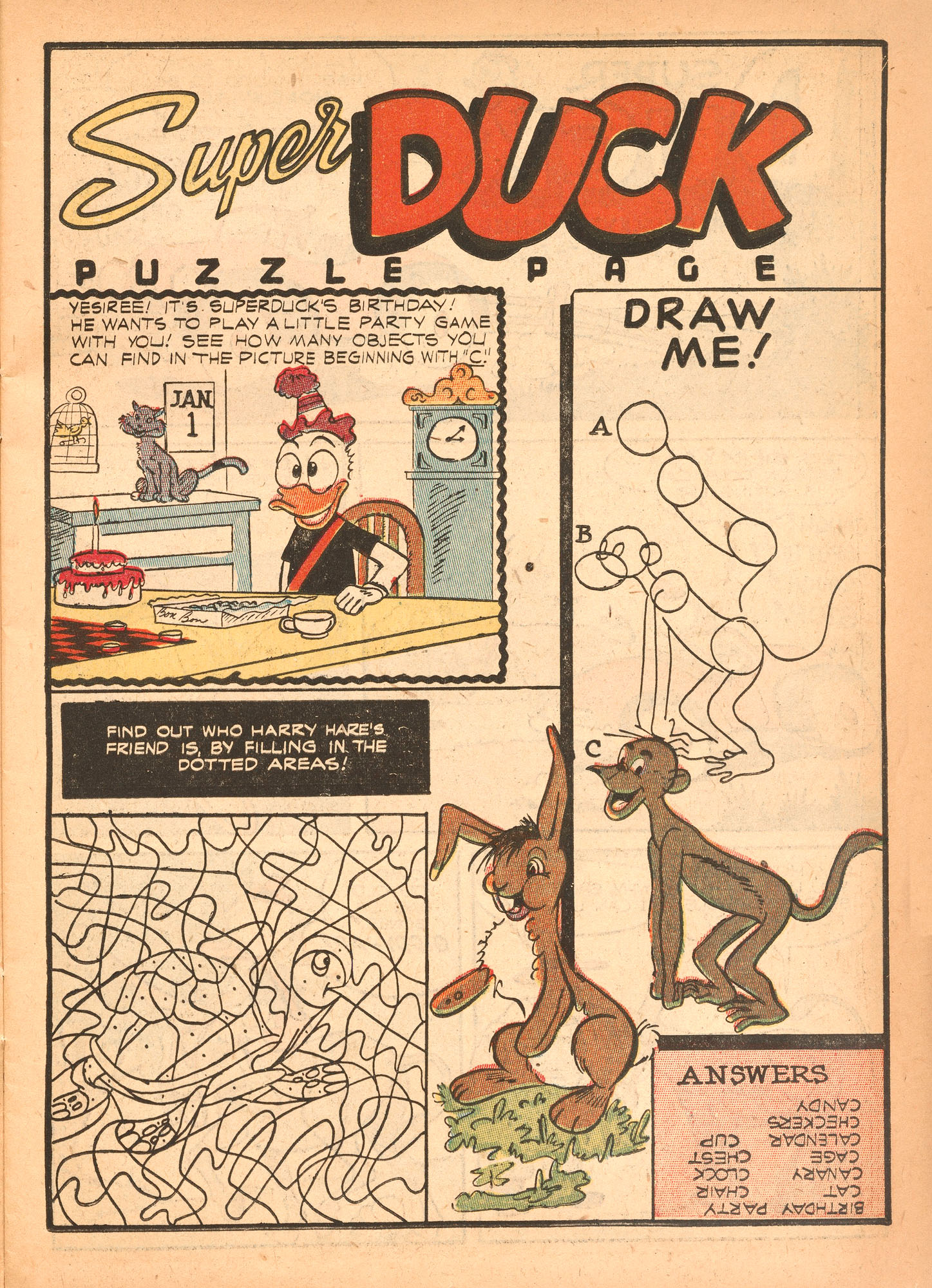 Read online Super Duck Comics comic -  Issue #20 - 15
