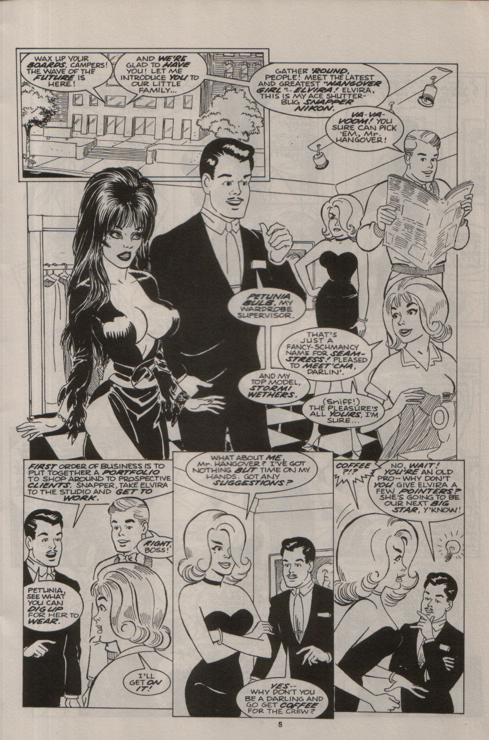 Read online Elvira, Mistress of the Dark comic -  Issue #22 - 6
