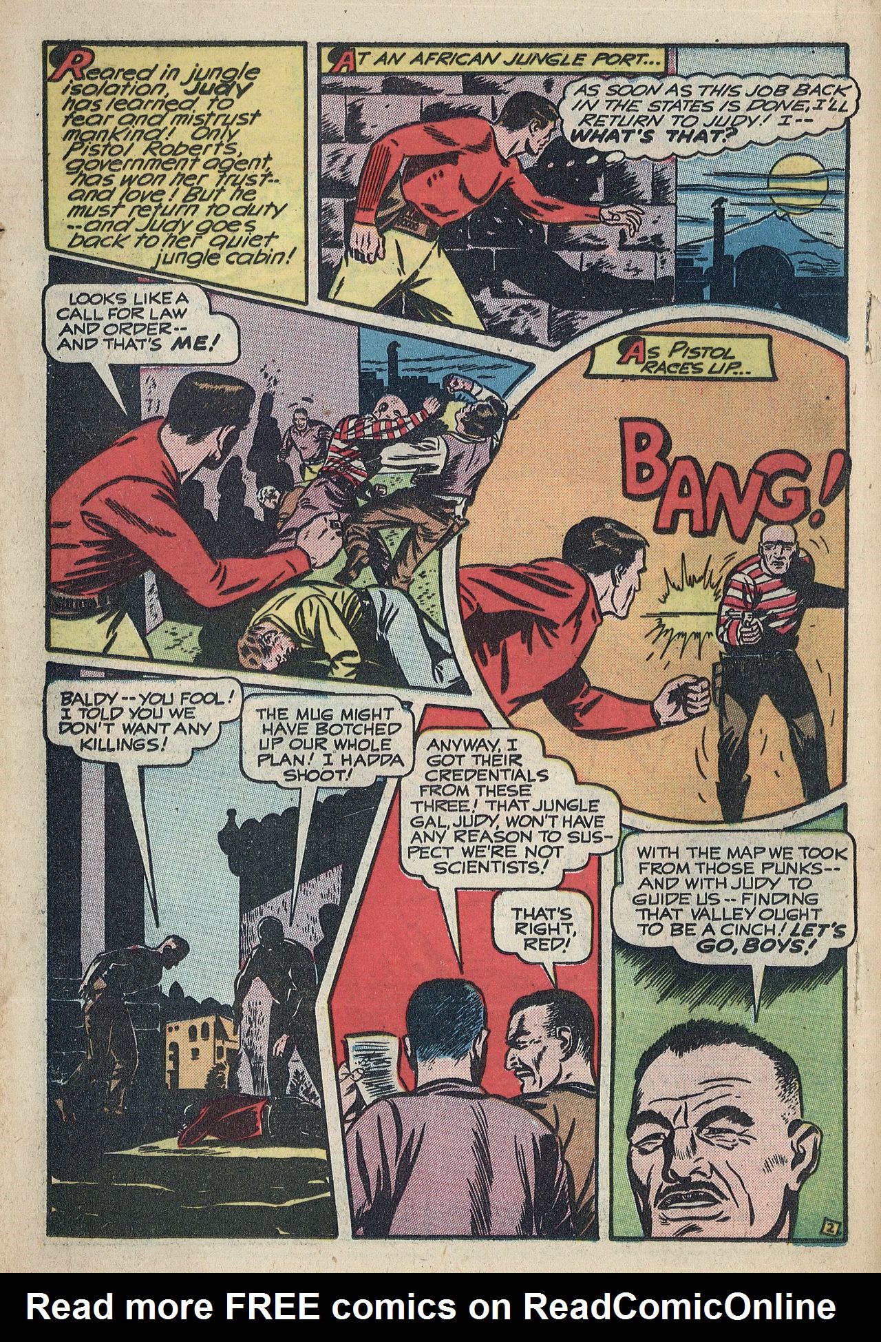 Read online Exciting Comics comic -  Issue #56 - 25