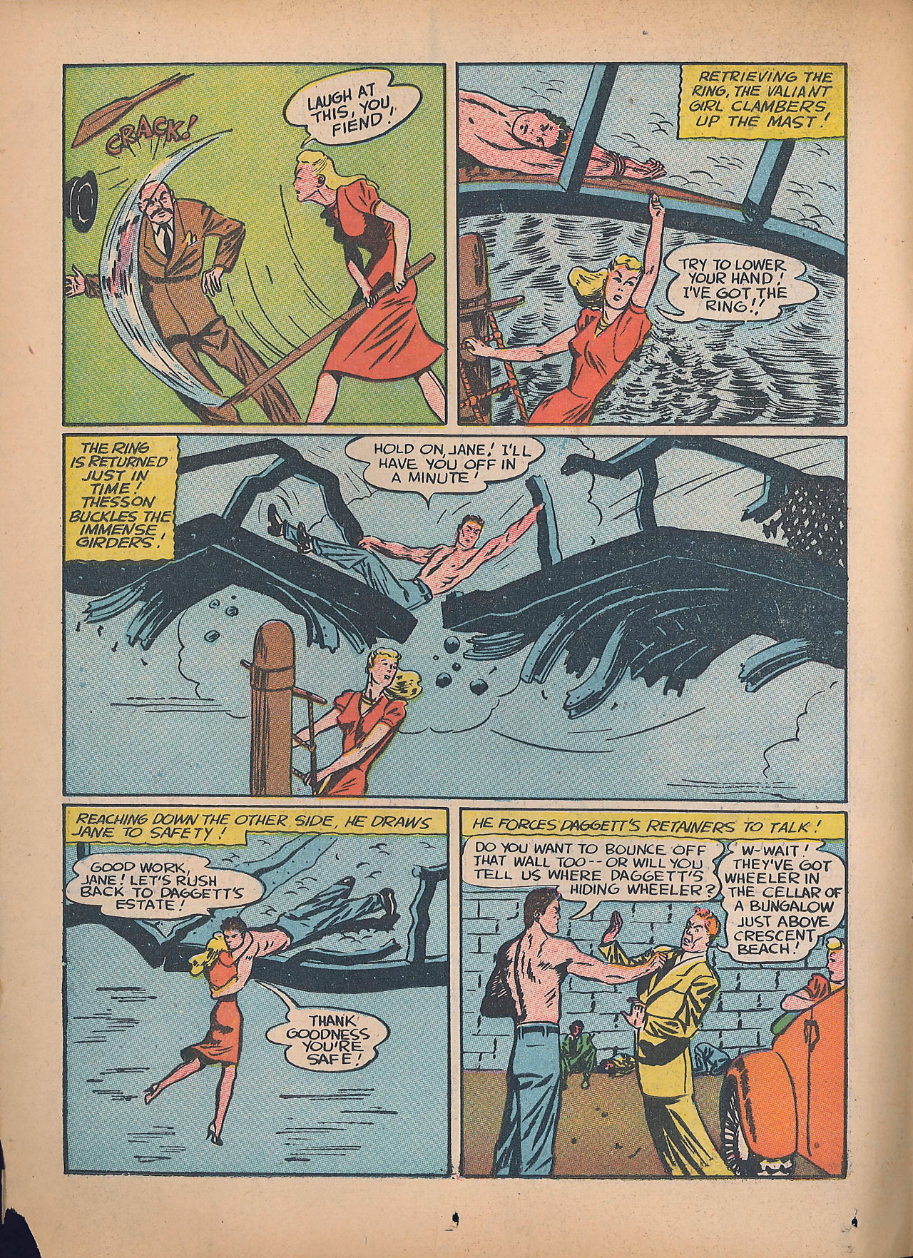 Read online Exciting Comics comic -  Issue #4 - 34