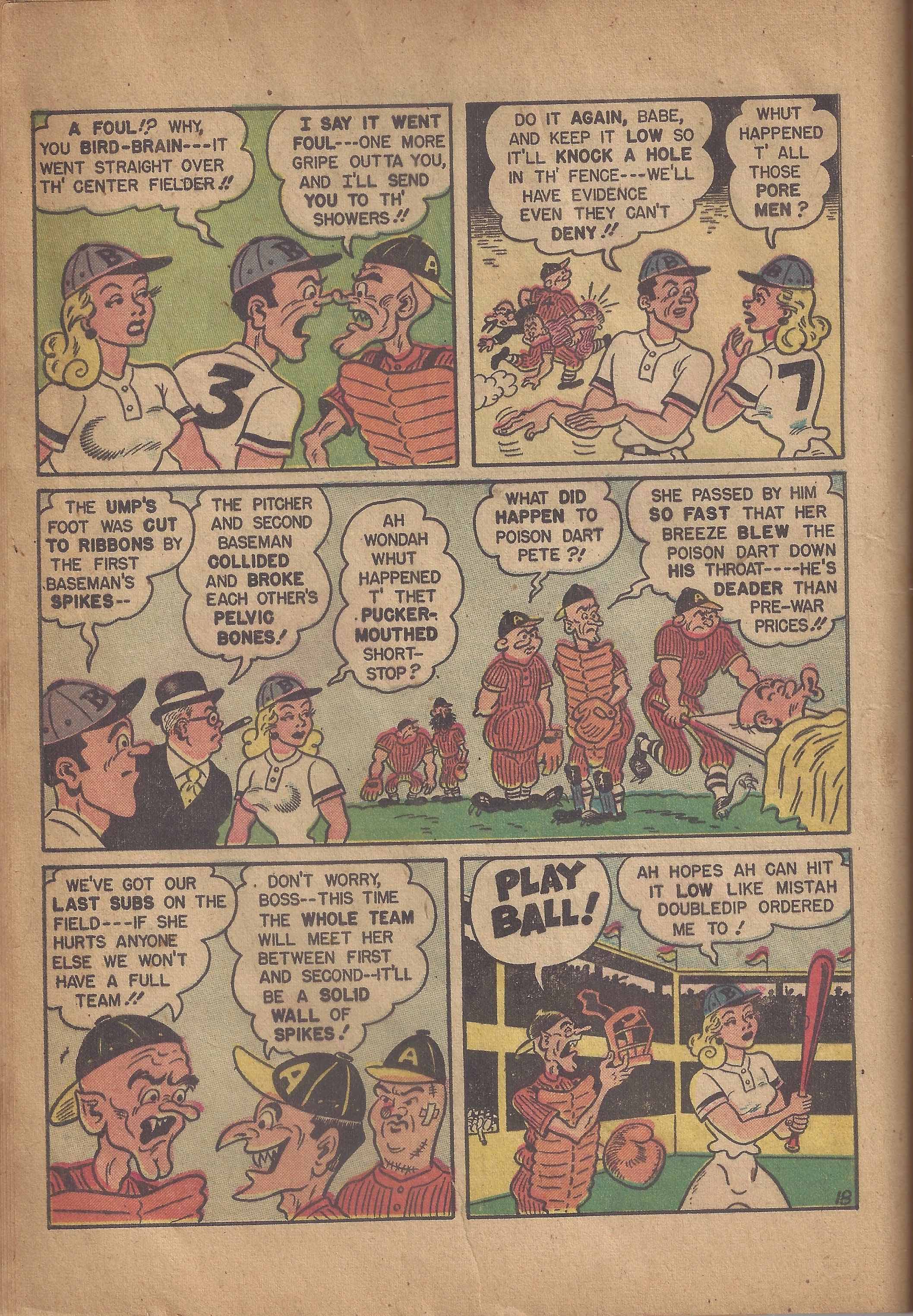 Read online Babe (1948) comic -  Issue #6 - 20