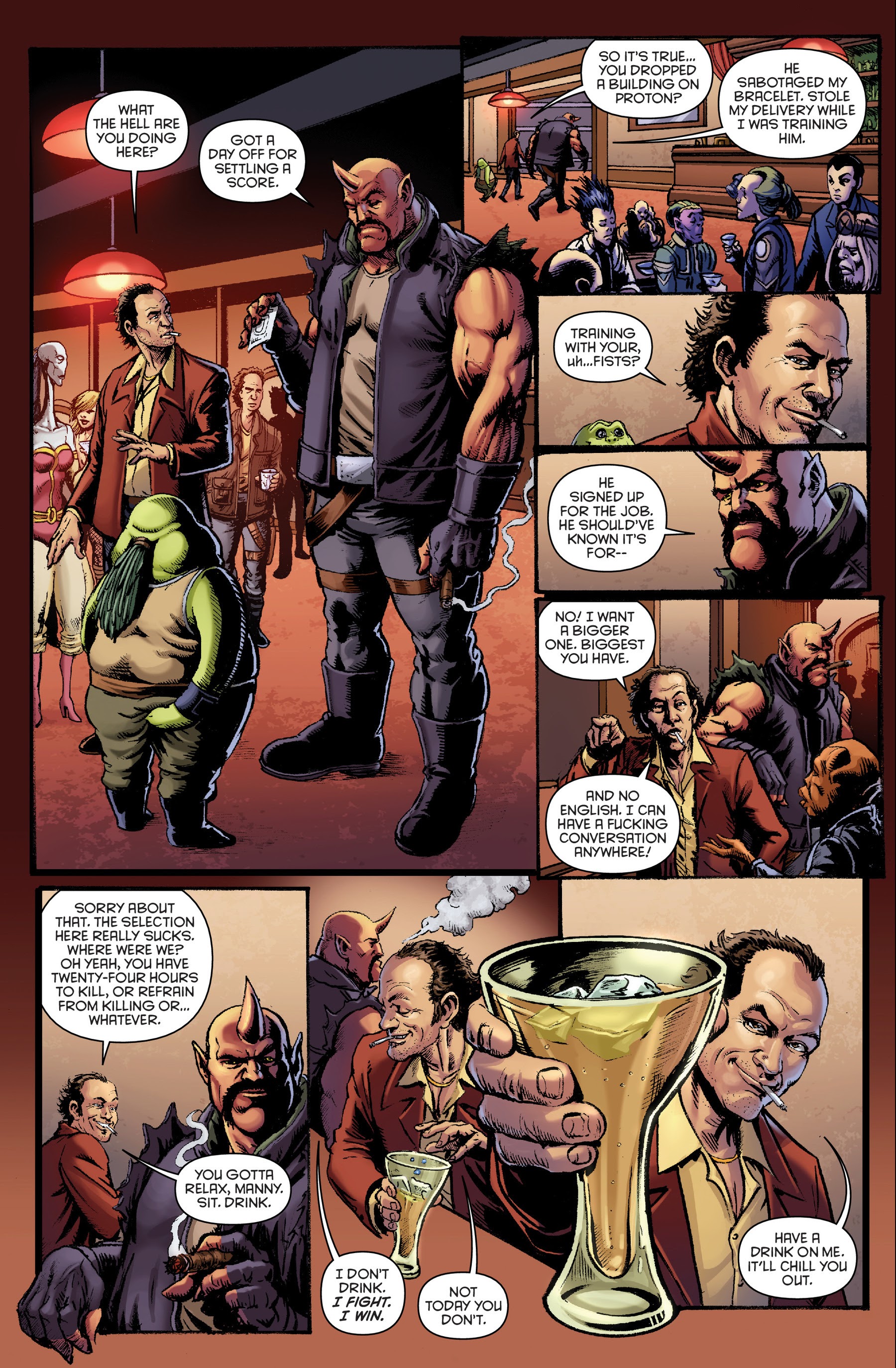 Read online Space Bastards comic -  Issue #3 - 10
