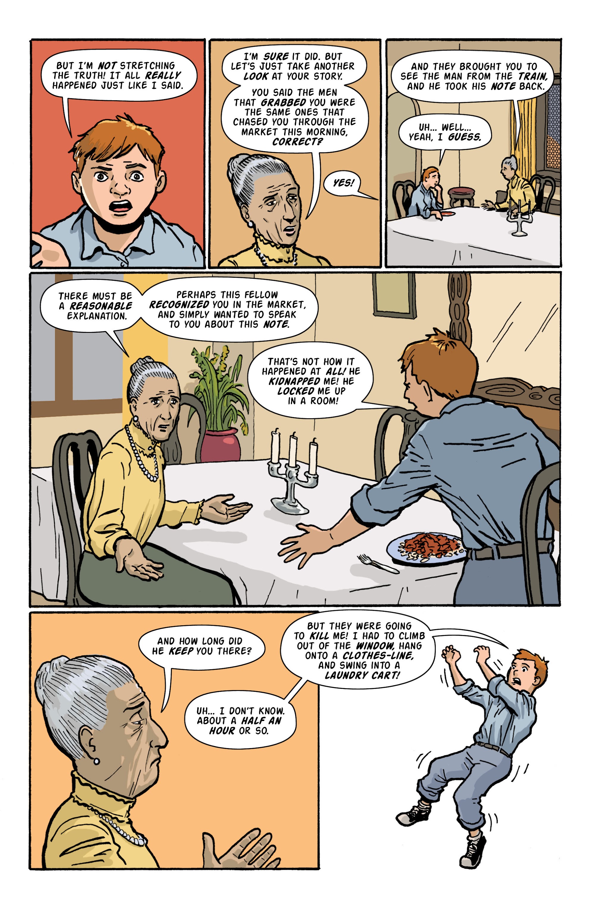 Read online Rocket Robinson and the Pharaoh's Fortune comic -  Issue # TPB (Part 1) - 87