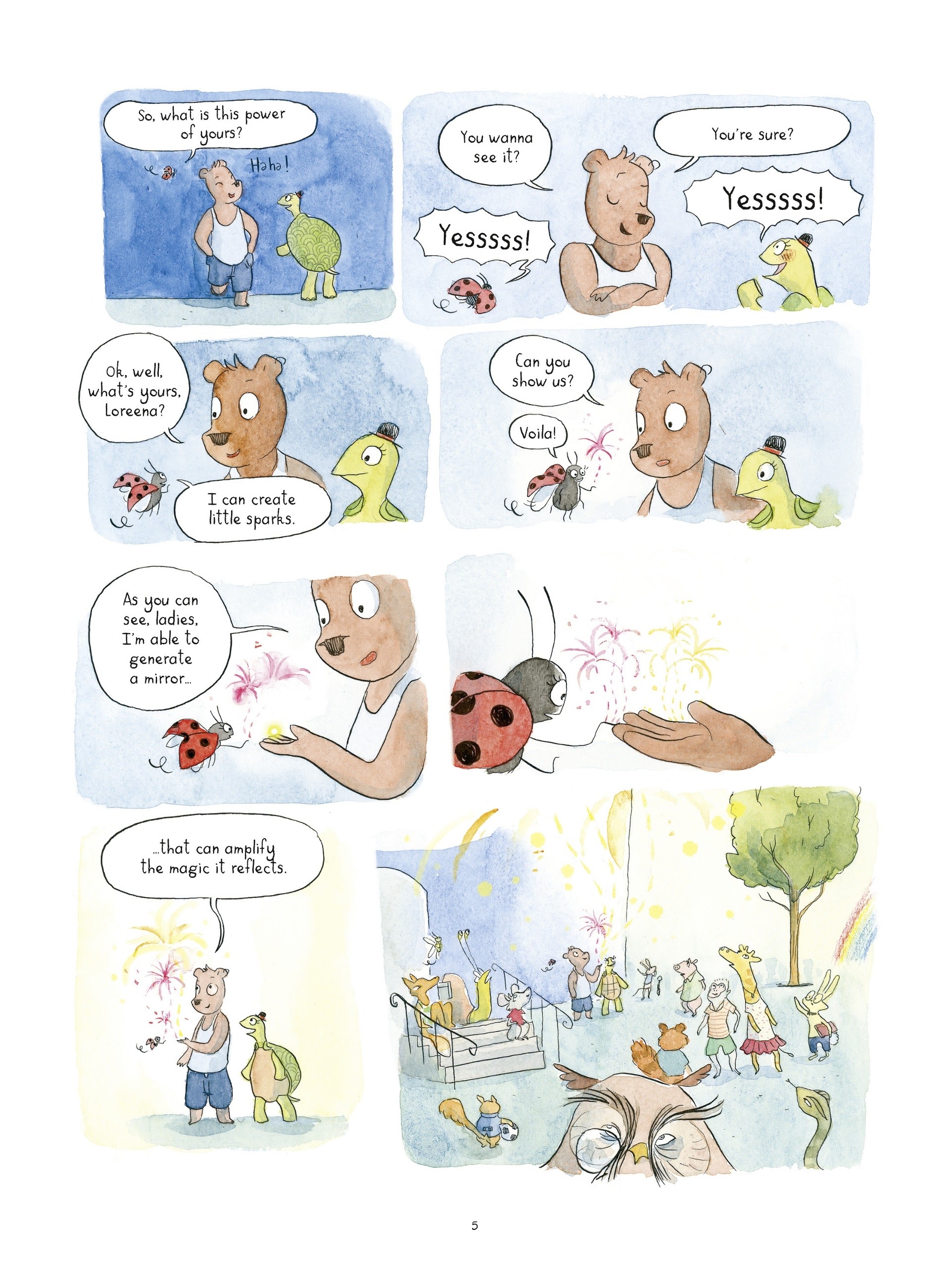 Read online The Mitaines Gang comic -  Issue # TPB 2 - 5