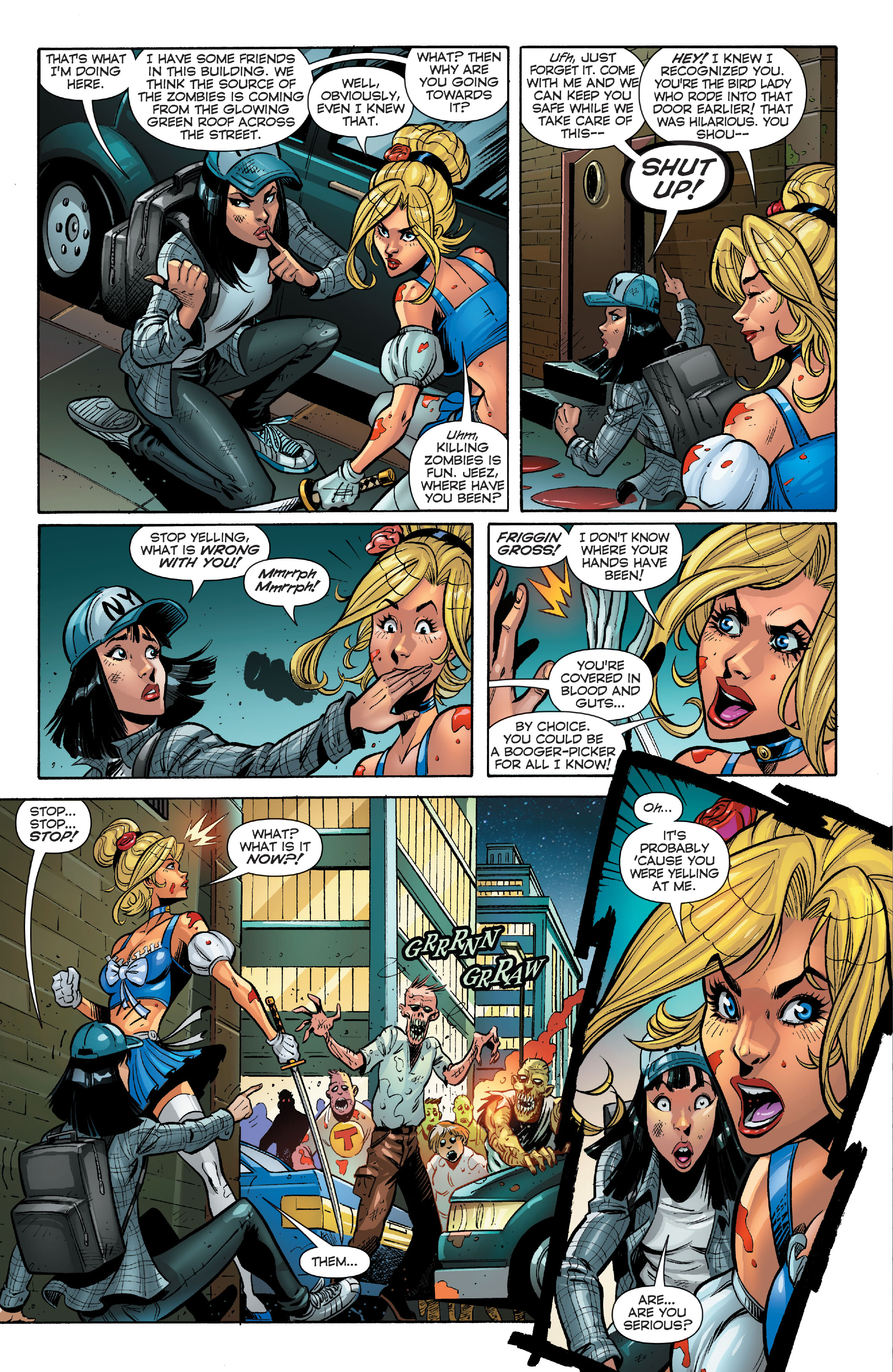 Read online Grimm Spotlight: Cinderella vs Zombies comic -  Issue # Full - 19
