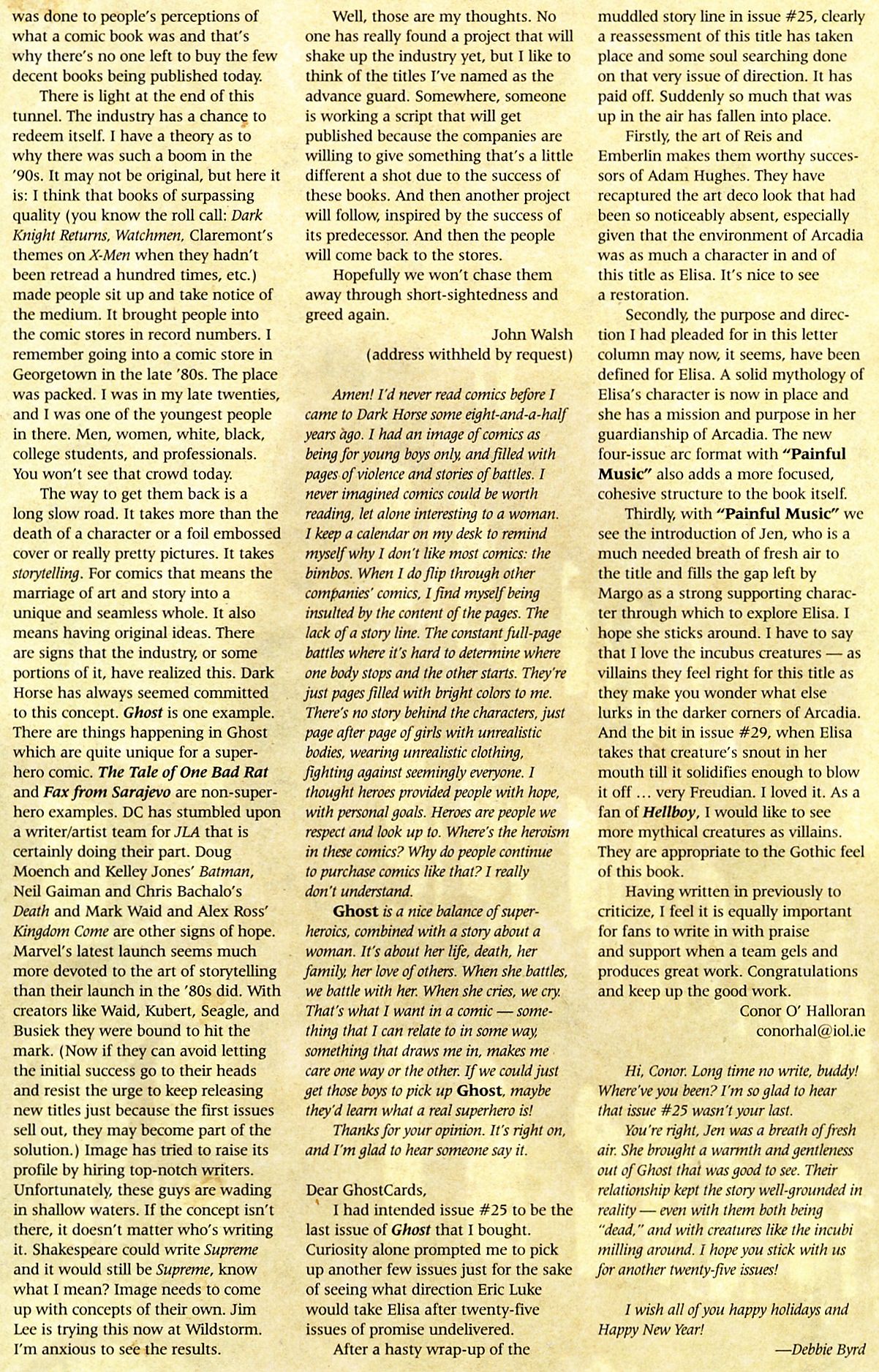 Read online Ghost (1995) comic -  Issue #32 - 25