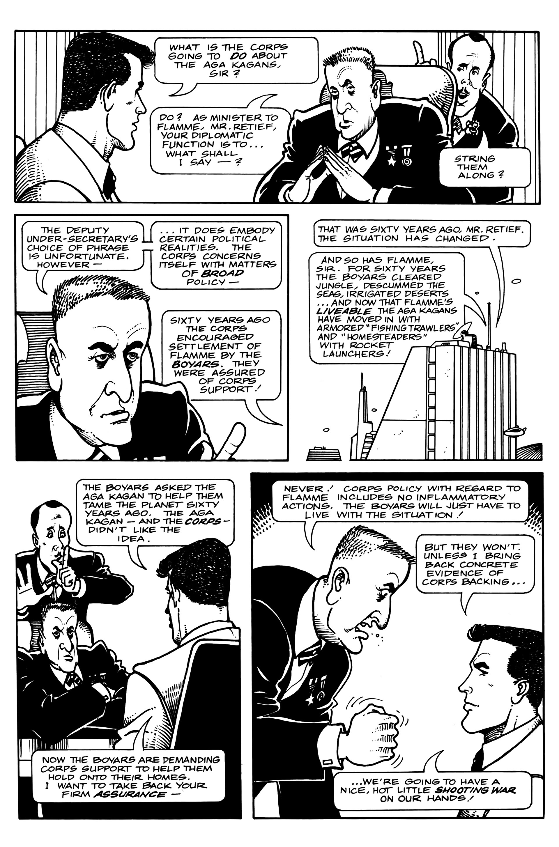 Read online Retief (1987) comic -  Issue #3 - 4