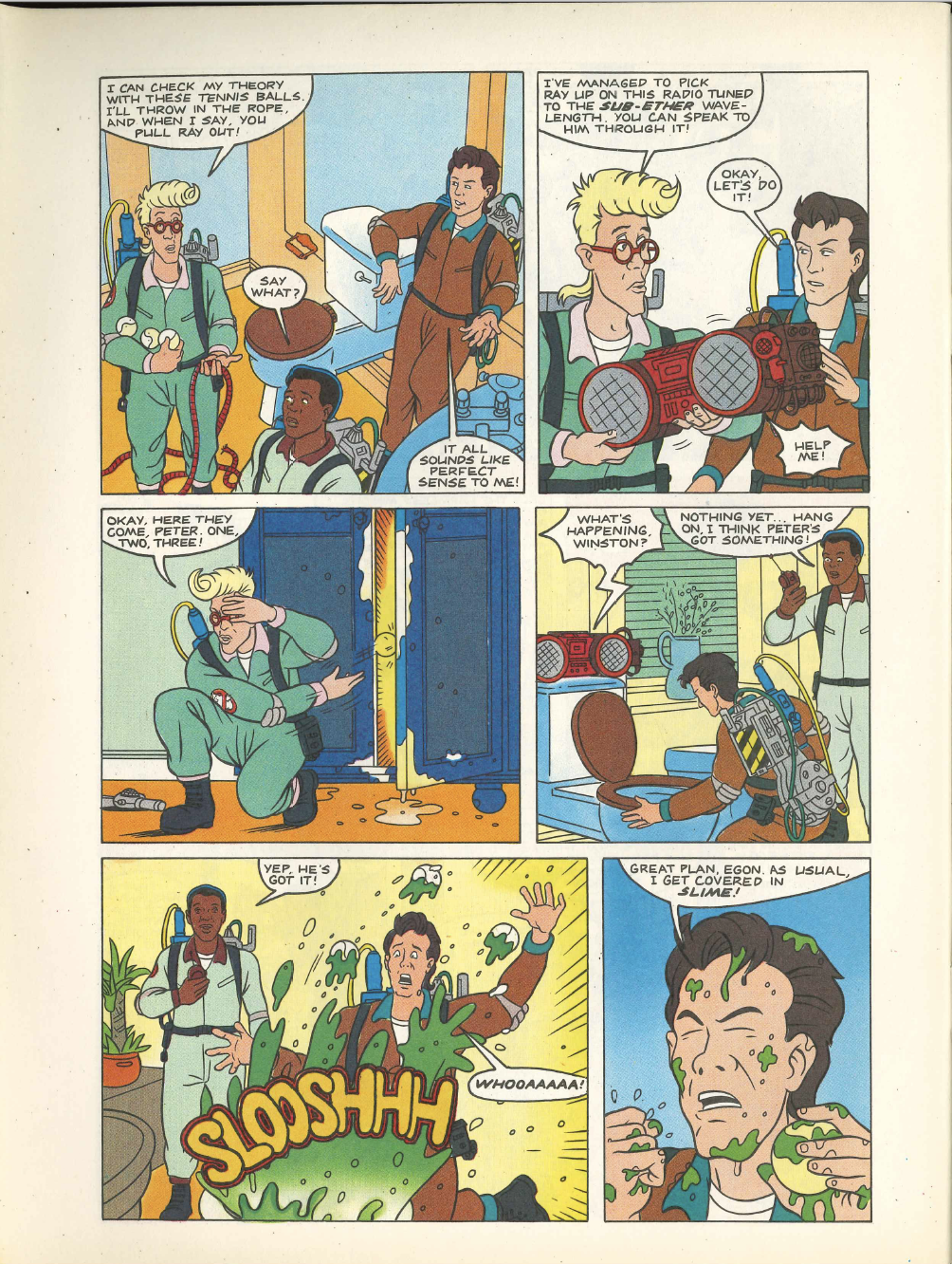 Read online The Real Ghostbusters comic -  Issue #191 - 32