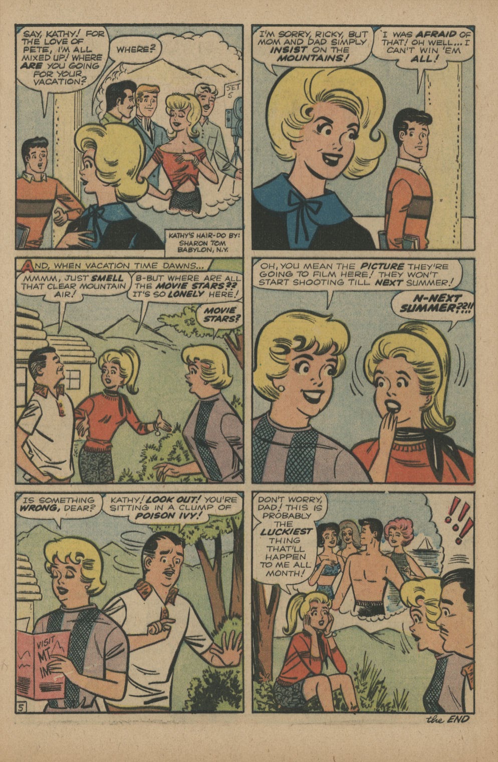 Read online Kathy (1959) comic -  Issue #18 - 32
