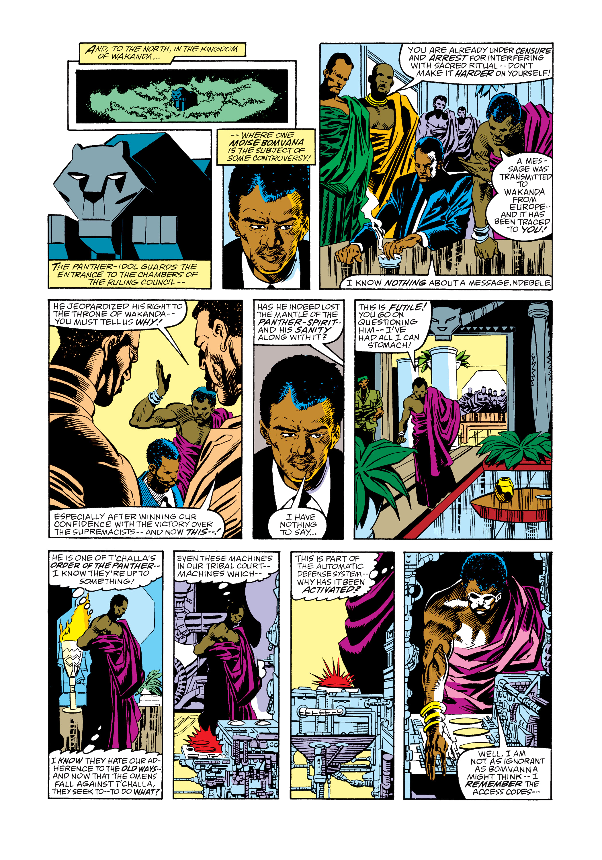 Read online Marvel Masterworks: The Black Panther comic -  Issue # TPB 3 (Part 1) - 67