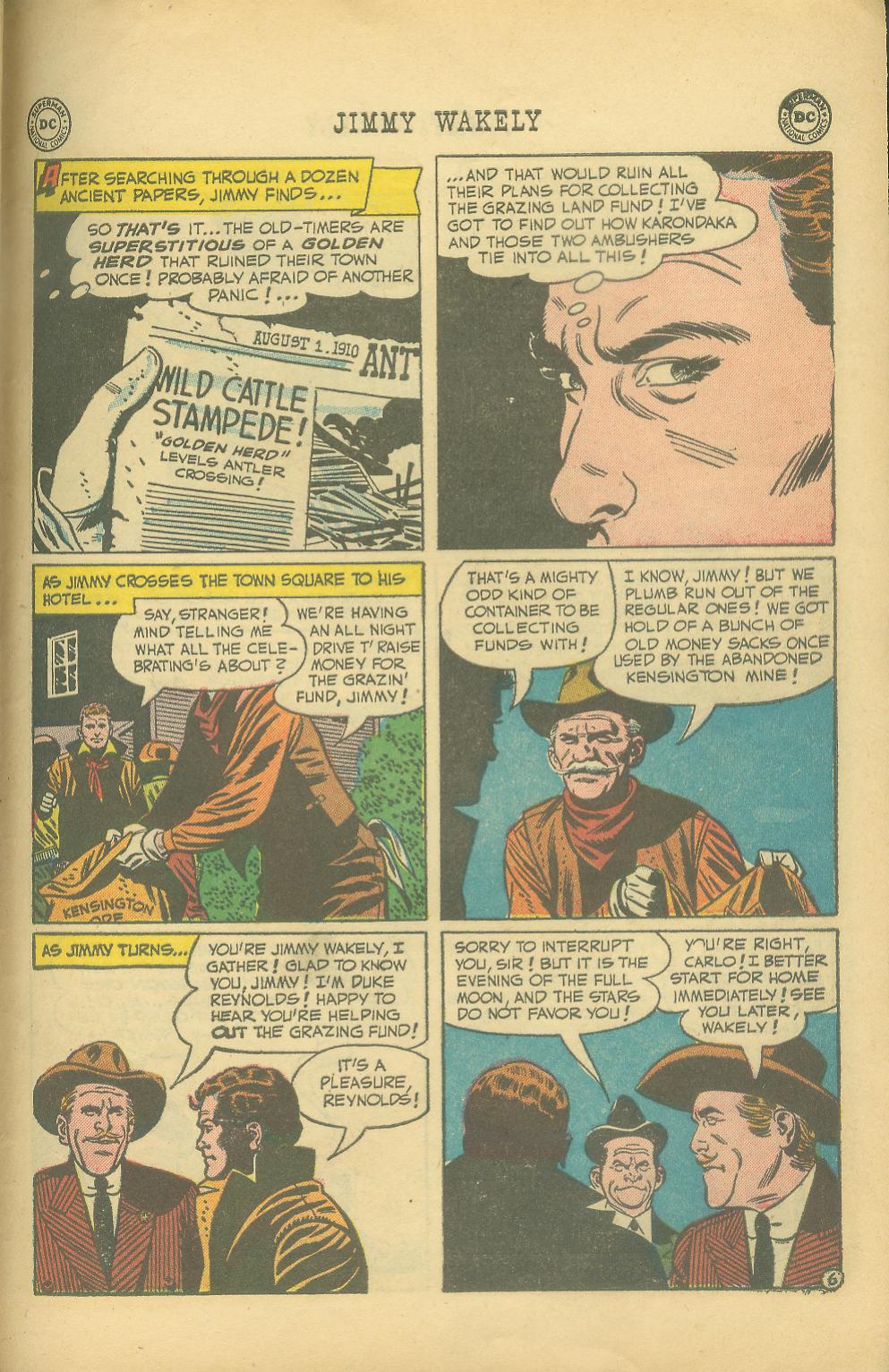 Read online Jimmy Wakely comic -  Issue #13 - 45