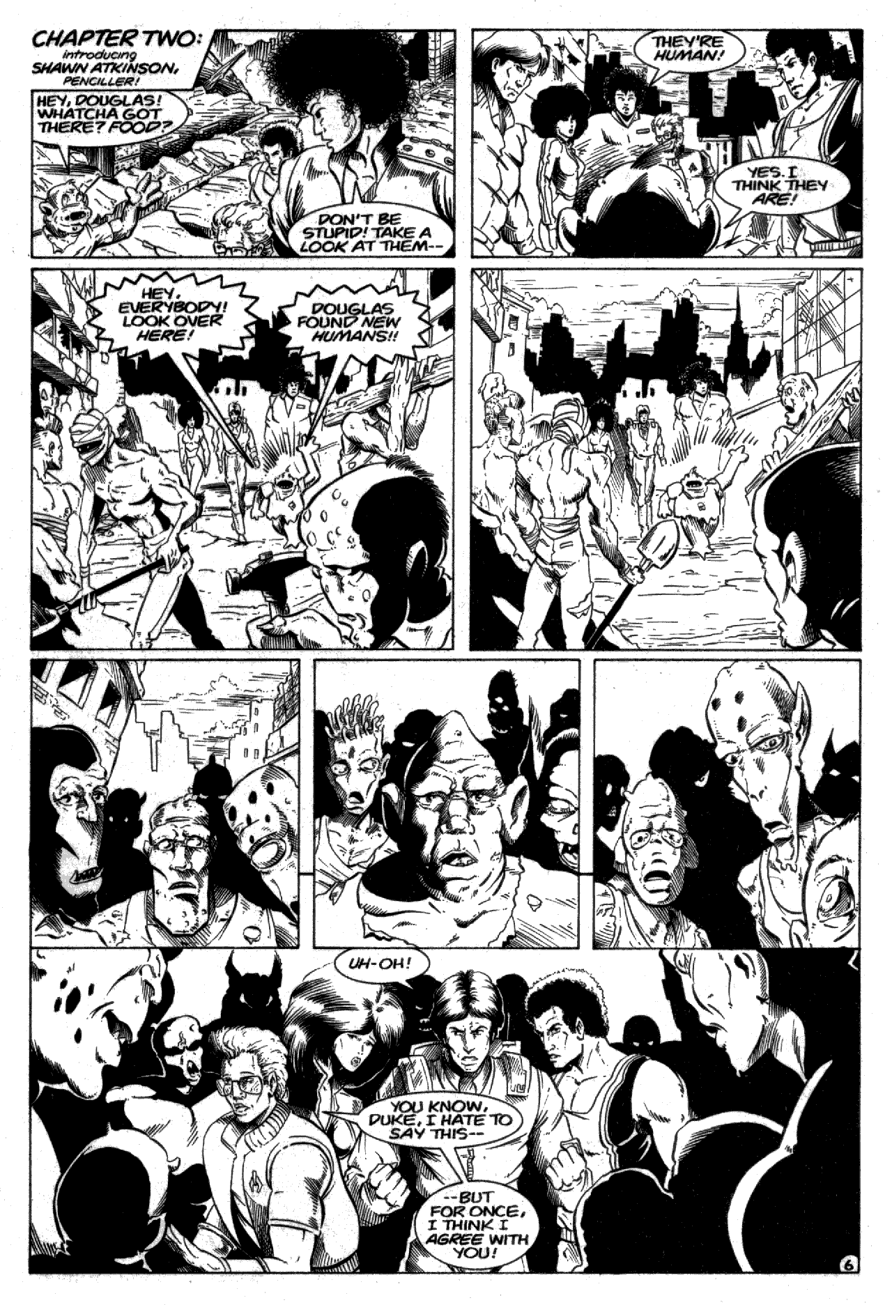 Read online Ex-Mutants (1986) comic -  Issue #5 - 9